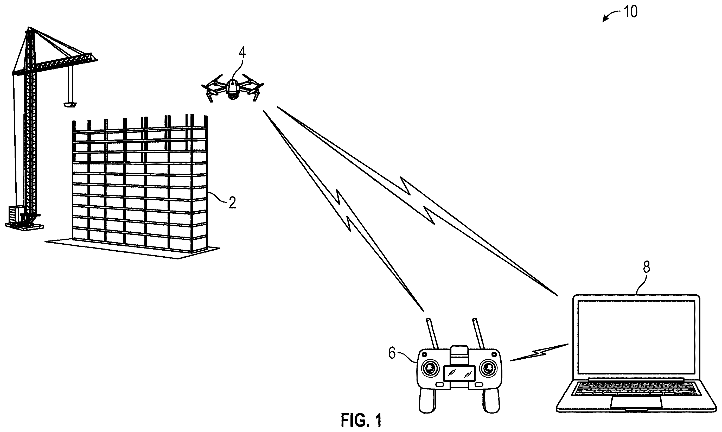 Patent US12614271 — Polarization image-based building inspection — Figure 1
