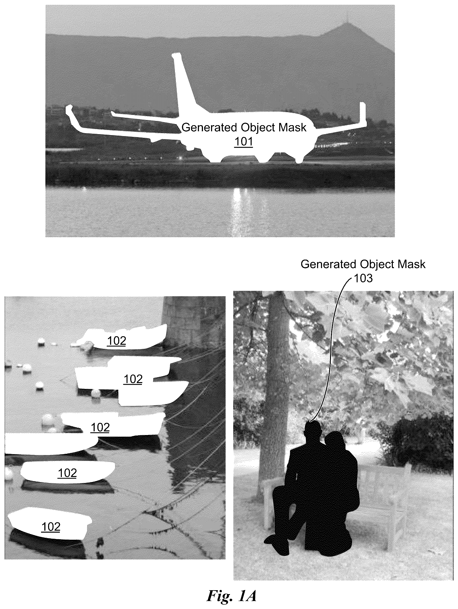 Patent US12614284 Figure 1 – Class agnostic object mask generation