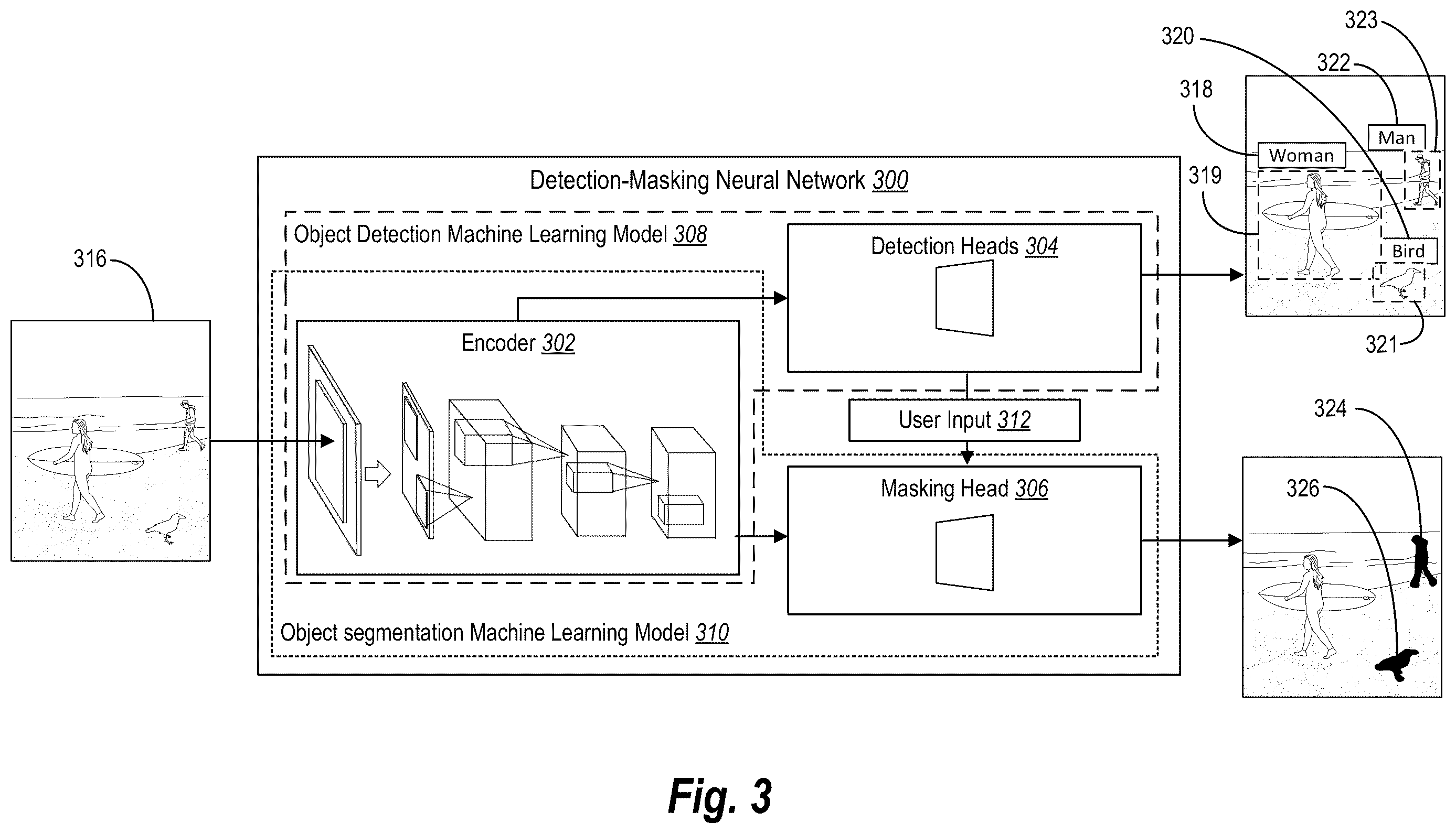 Patent US12614301 Figure 3 – Synthesizing a modified digital image utilizing a reposing model