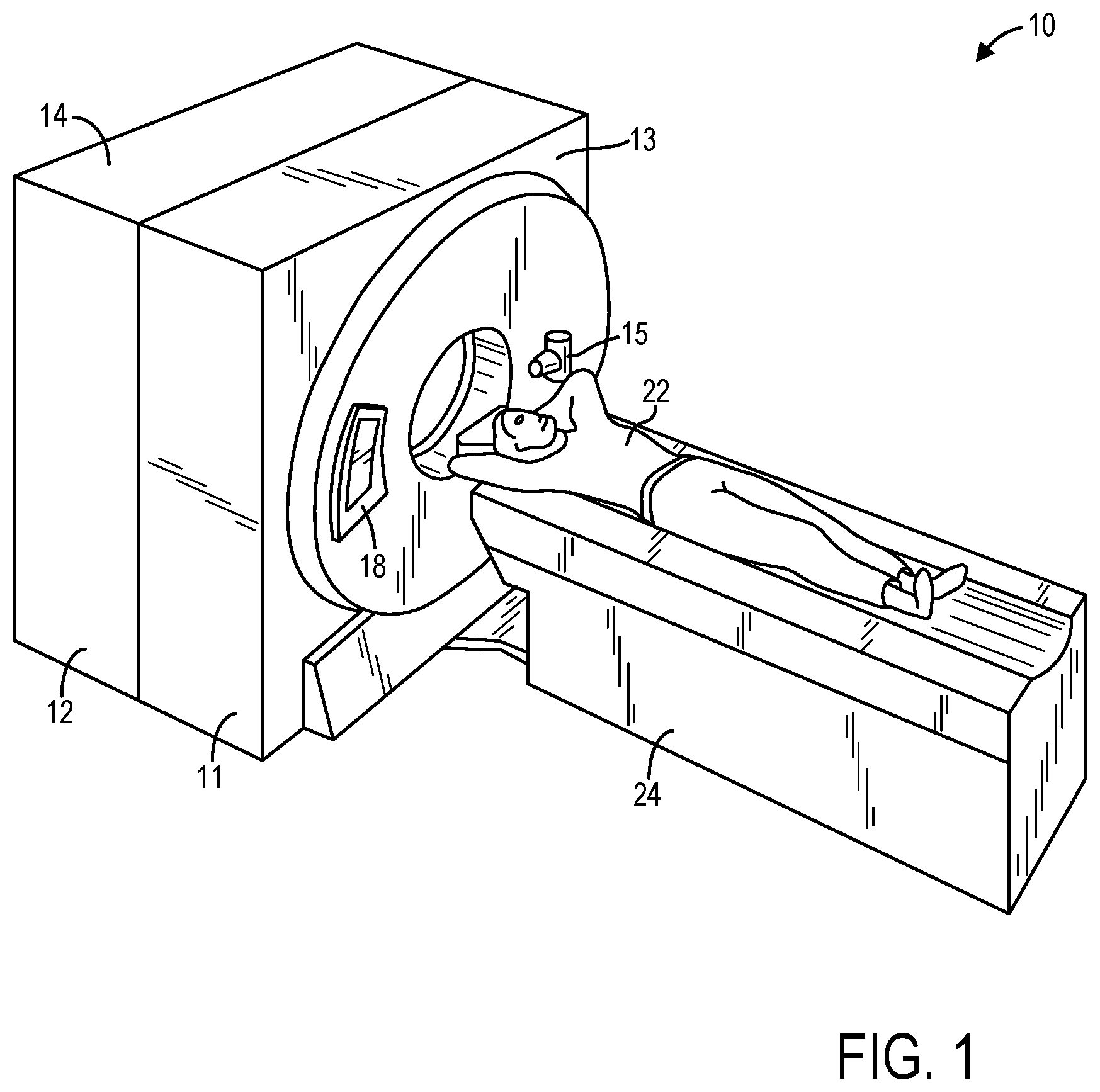 Patent US12614326 — Methods and systems for scatter and tailing correction — Figure 1
