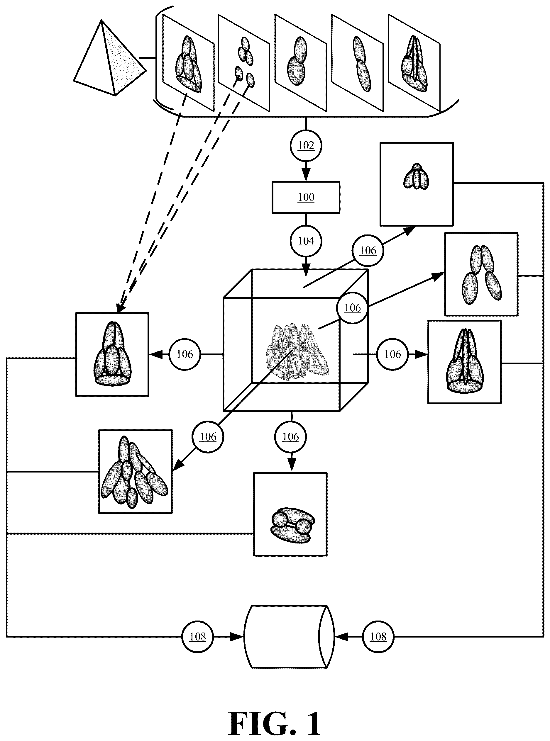 Patent US12614343 Figure 1 – Systems and methods for optimized streaming of three-dimensional content based on a pre-culled segmentation of the three-dimensional content