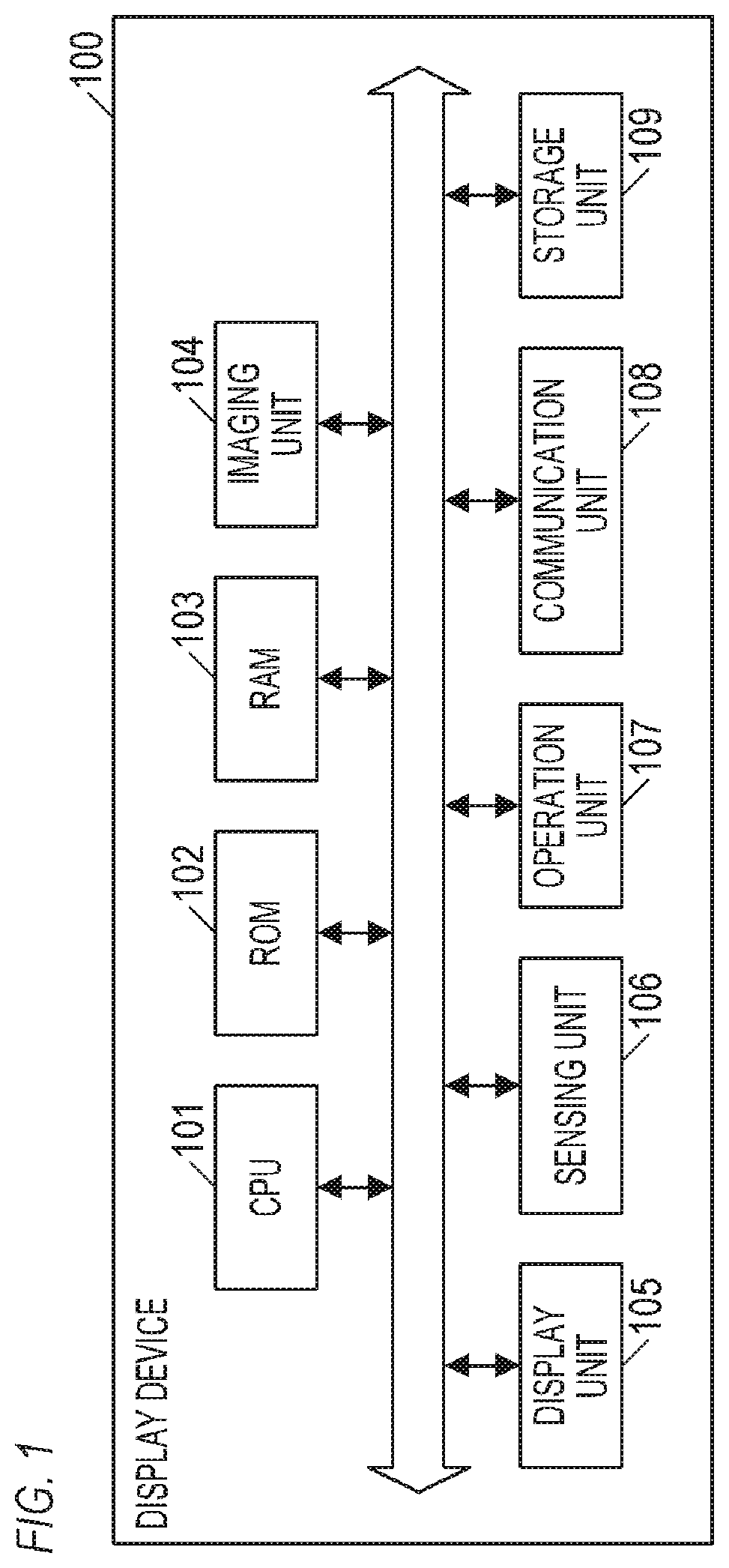 Patent US12614360 — Head mounted display, control method of head mounted display, and non-transitory computer readable medium — Figure 1