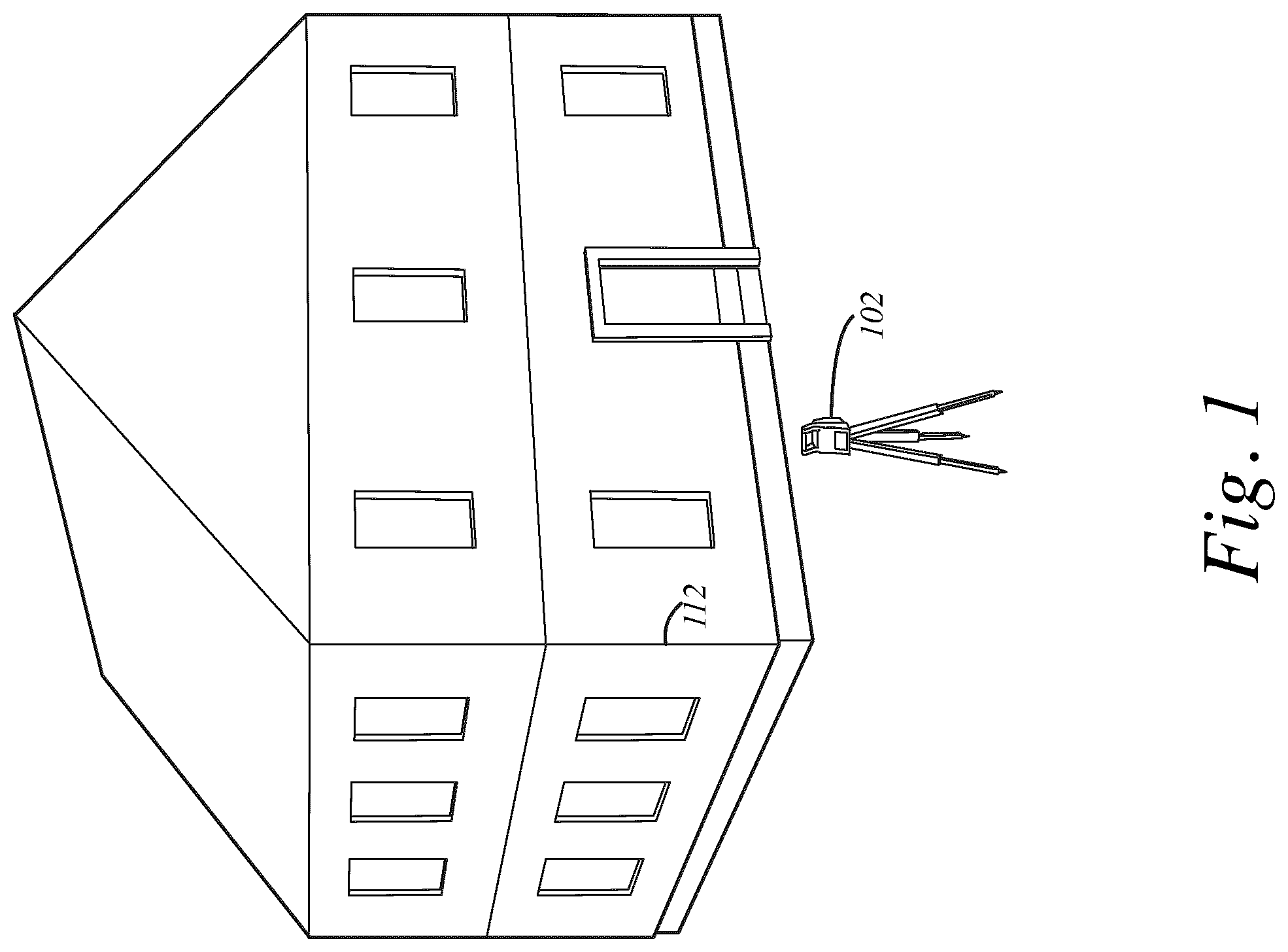 Patent US12614366 — Automatic point cloud building envelope segmentation (auto-CuBES) using machine learning — Figure 1