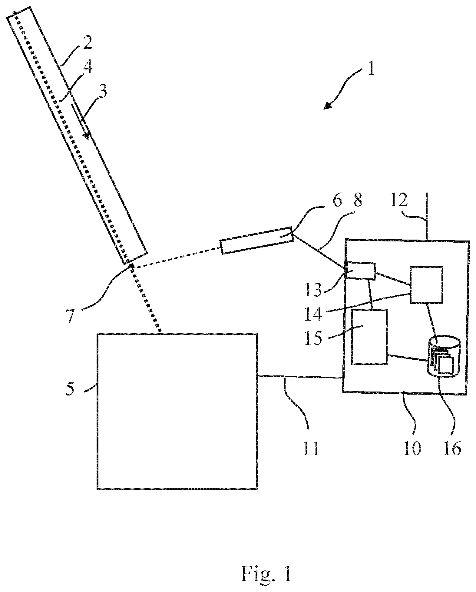 Patent US12614376 Figure 1 – Material flows