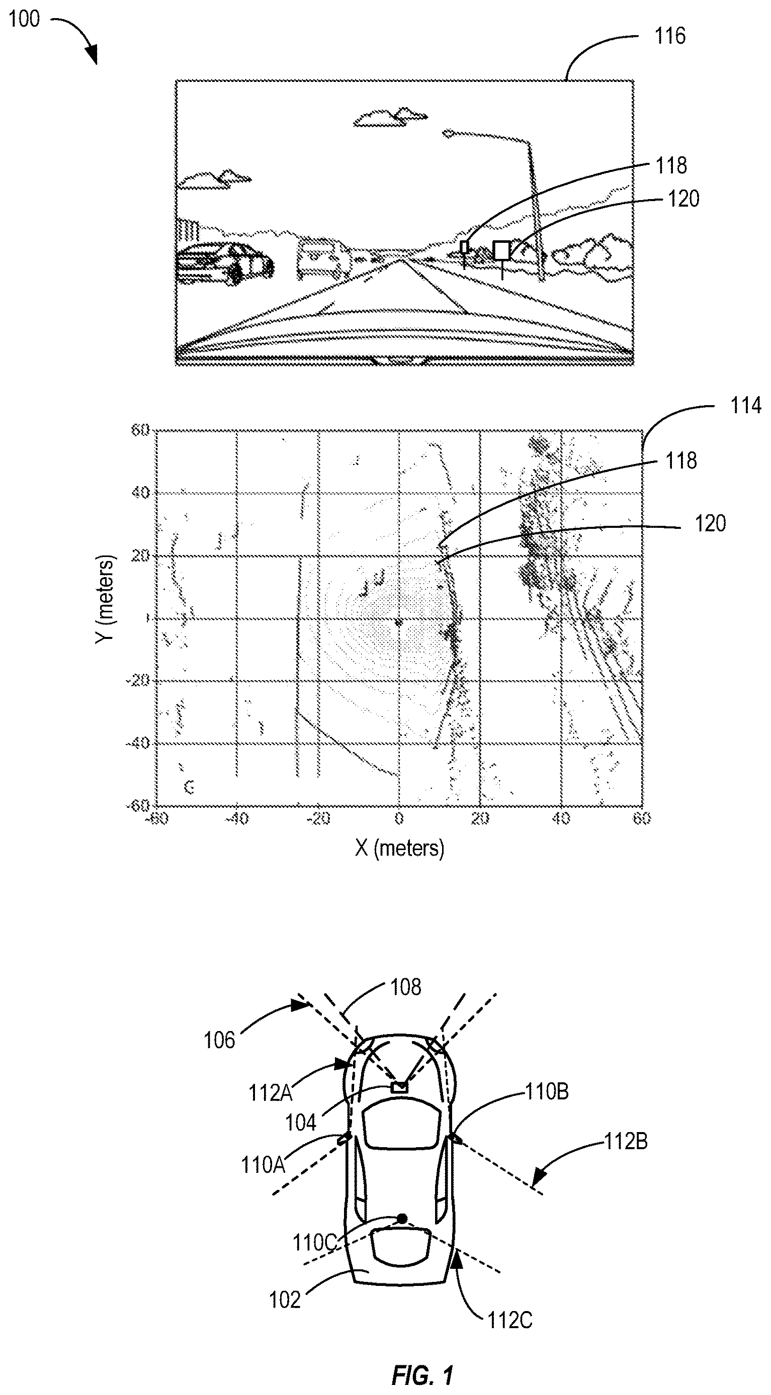 Patent US12614395 — Three-dimensional (3D) object detection based on multiple two-dimensional (2D) views — Figure 1
