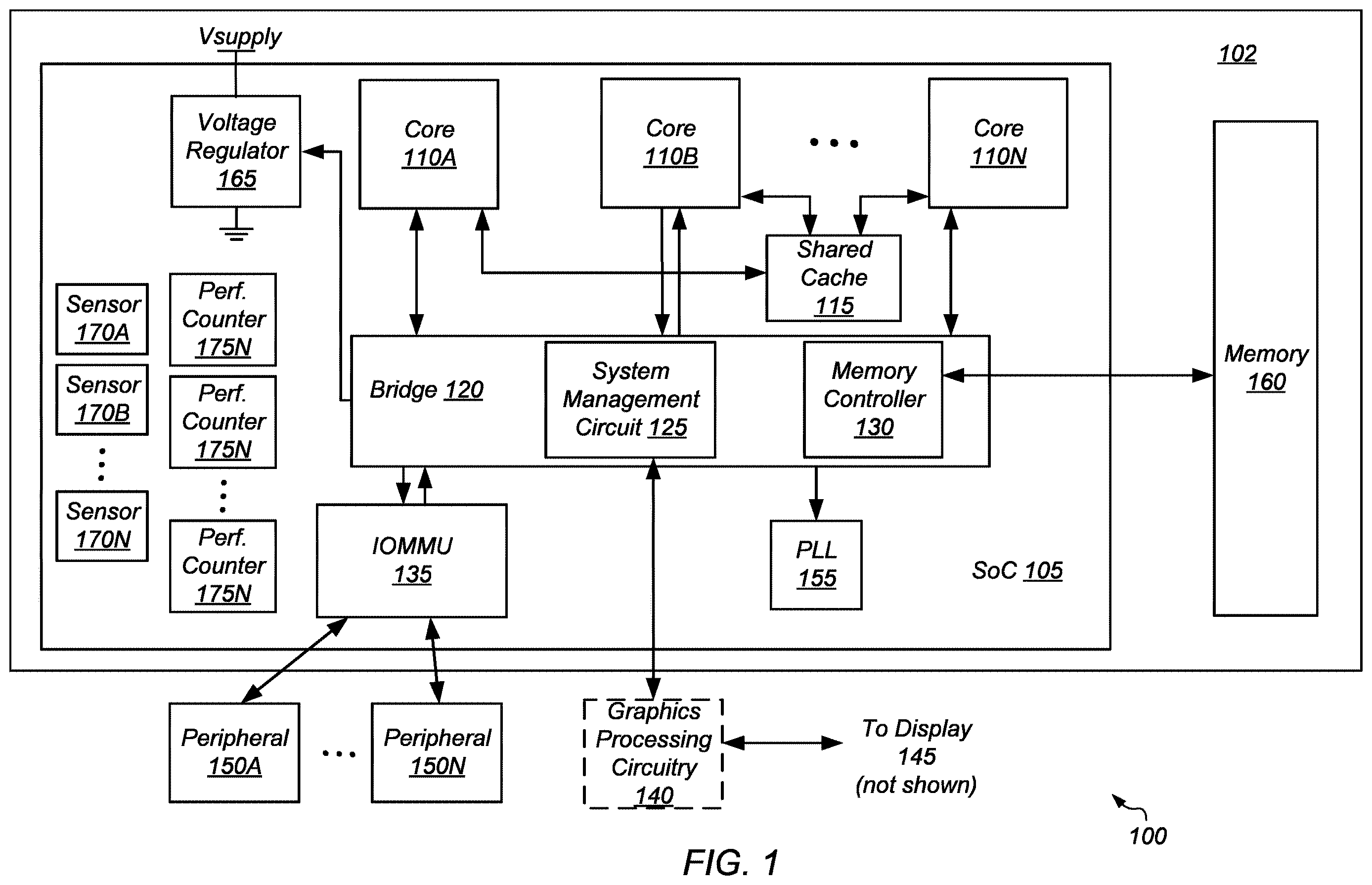 Patent US12614420 Figure 1 – Power management based on frame slicing