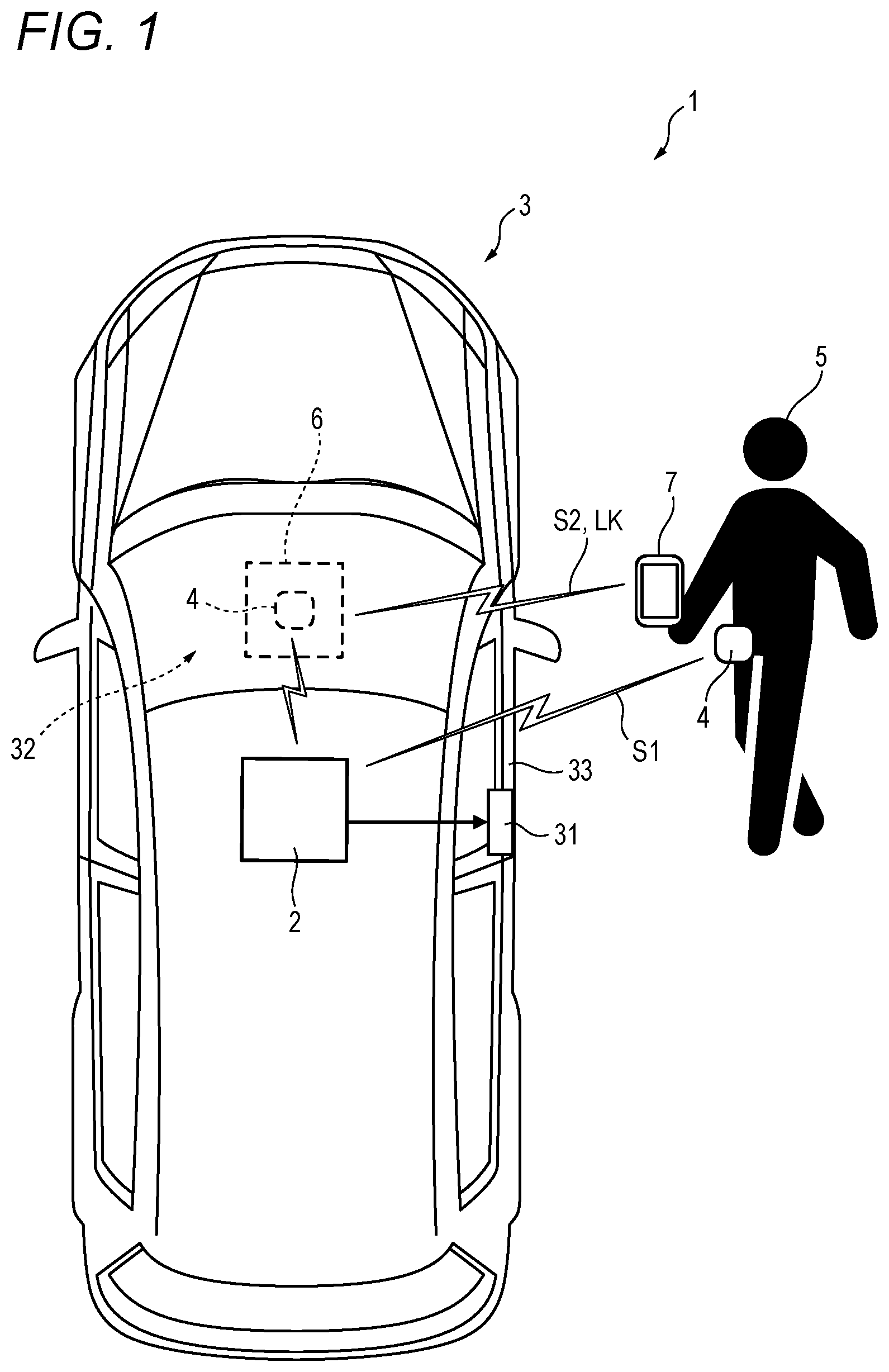 Patent US12614444 — Housing device, control device, non-transitory computer-readable medium, and method of detecting wireless communication device in the housing device — Figure 1
