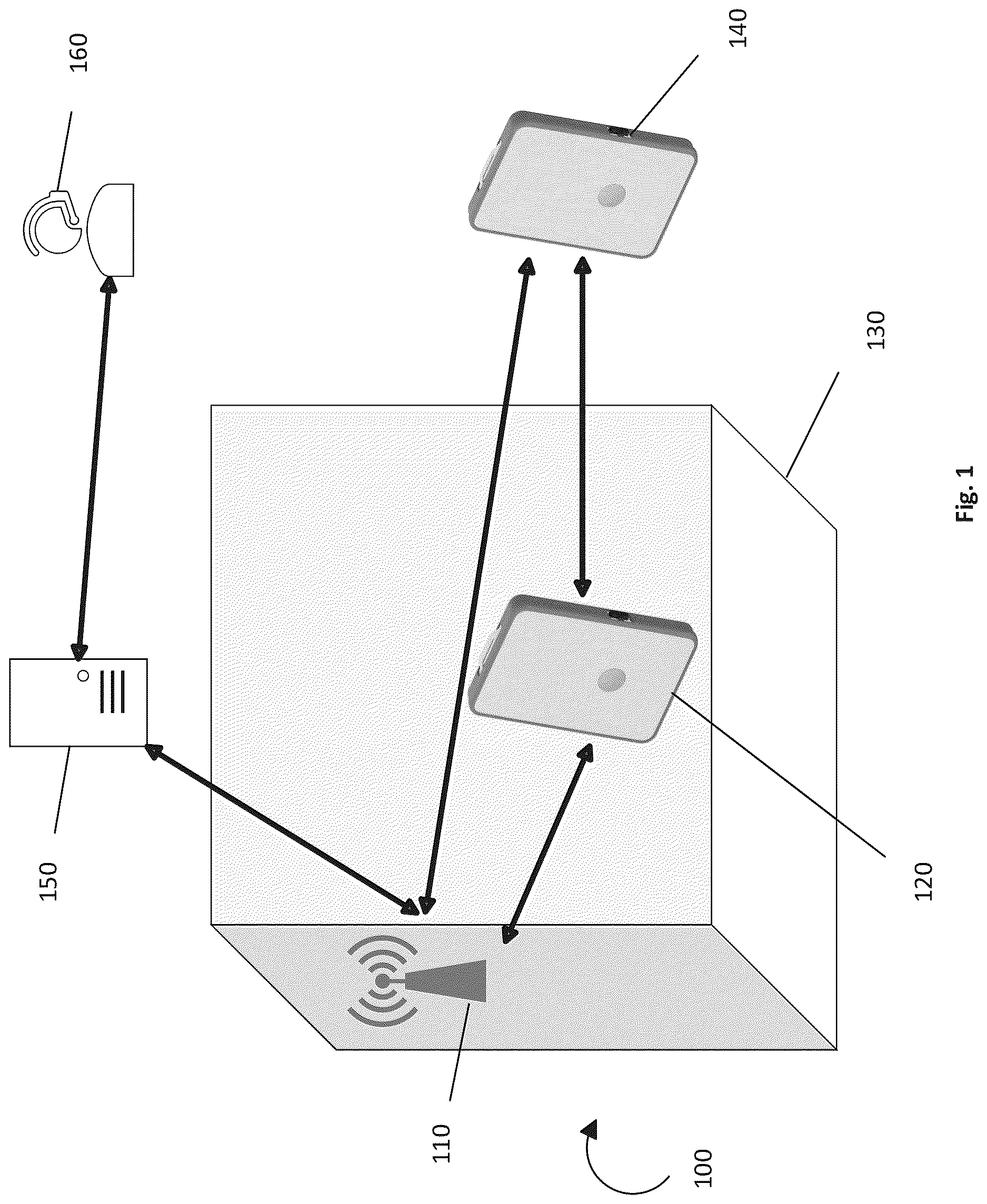 Patent US12614446 — Wearable panic button — Figure 1