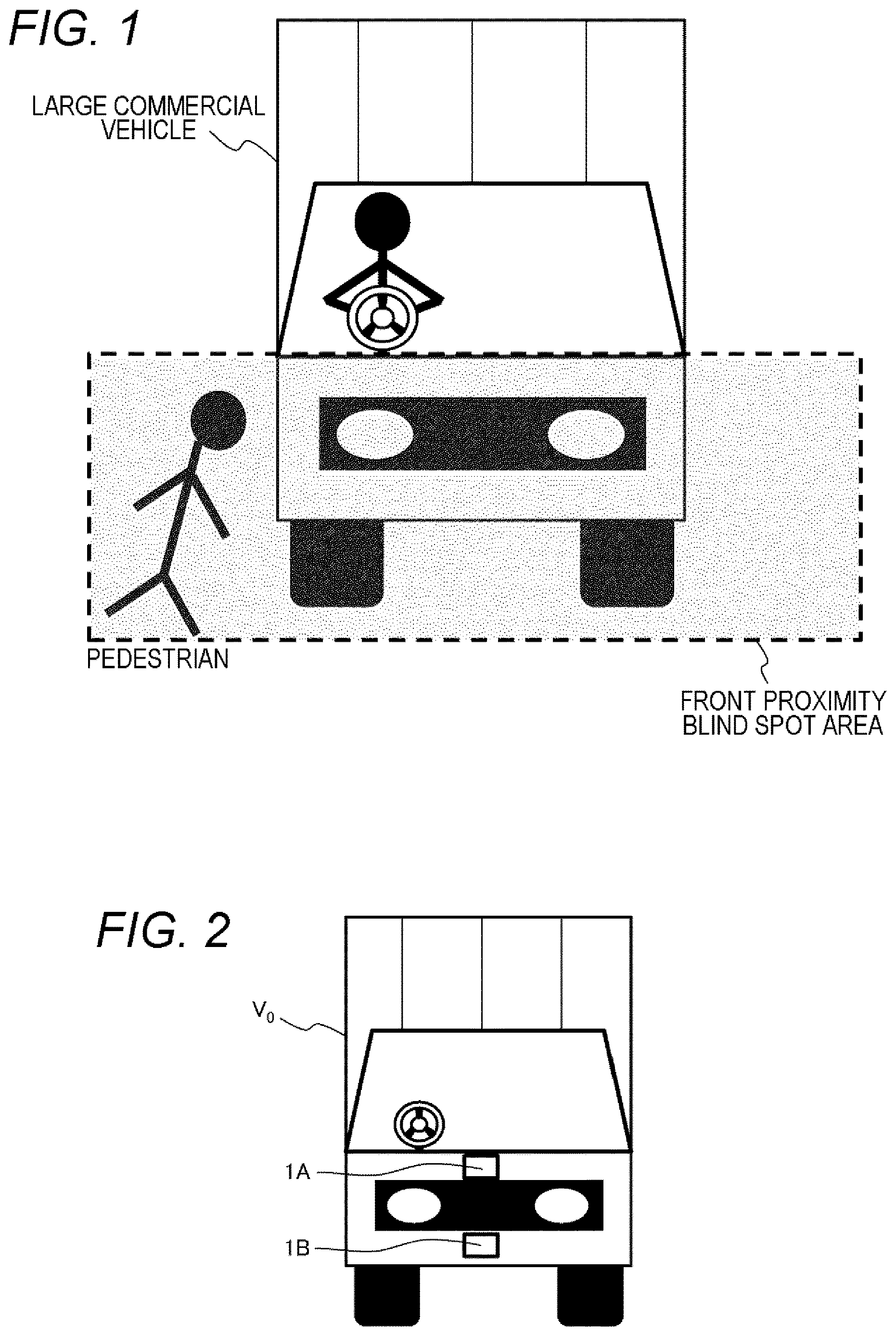 Patent US12614463 — Host vehicle blind spot monitoring system and host vehicle blind spot monitoring method — Figure 1