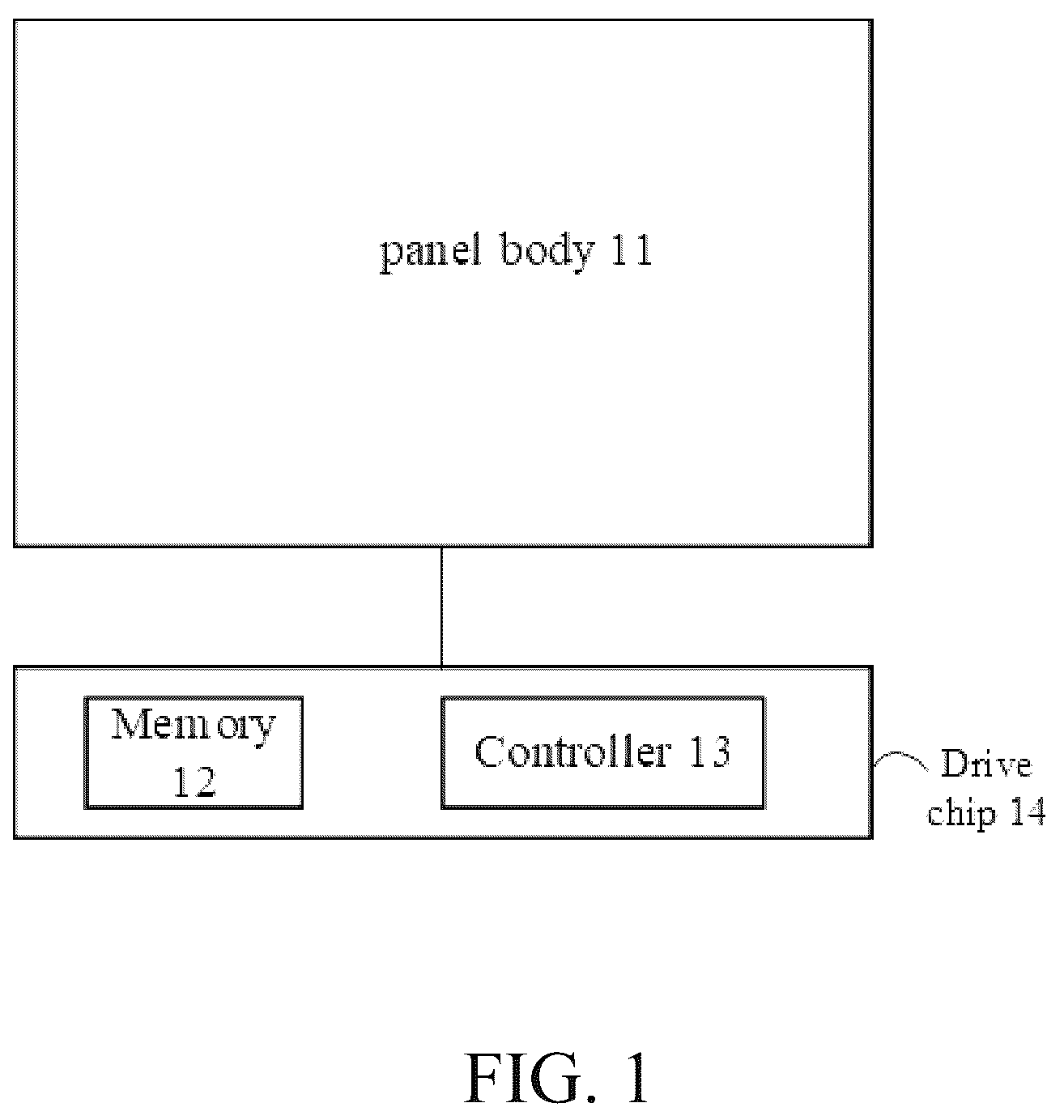 Patent US12614495 — Method and system for generating compensation data, display panel and compensation method thereof — Figure 1