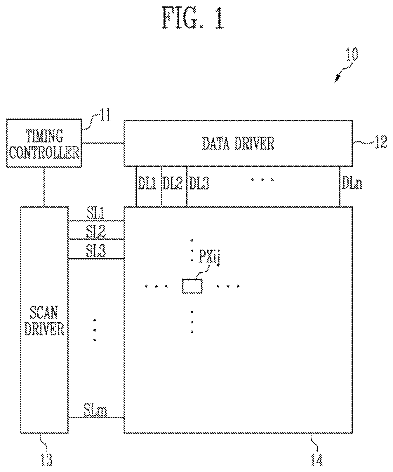 Patent US12614504 Figure 1 – Timing controller, a display device, and a driving method thereof