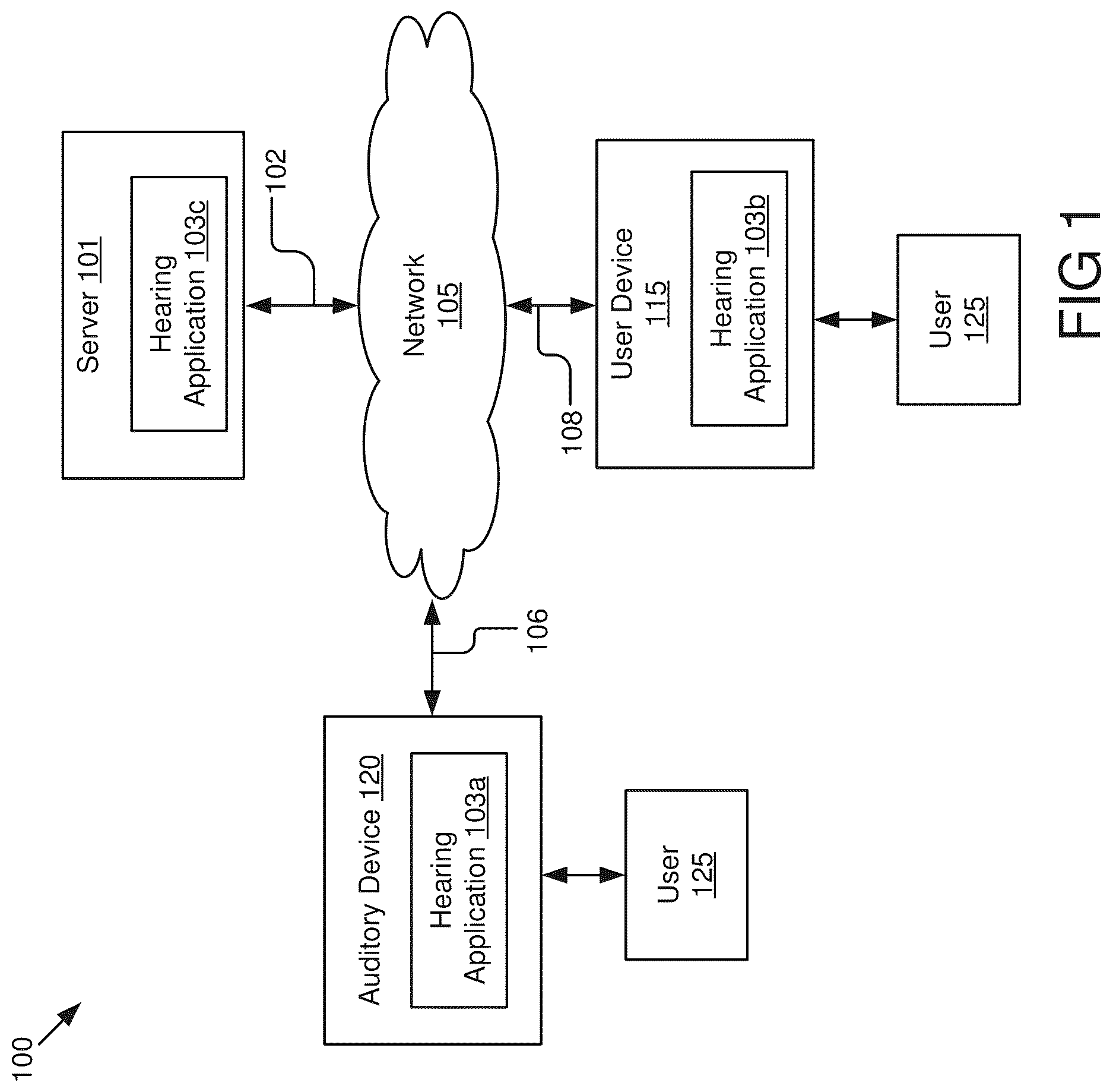 Patent US12614536 Figure 1 – Auditory devices for hearing protection