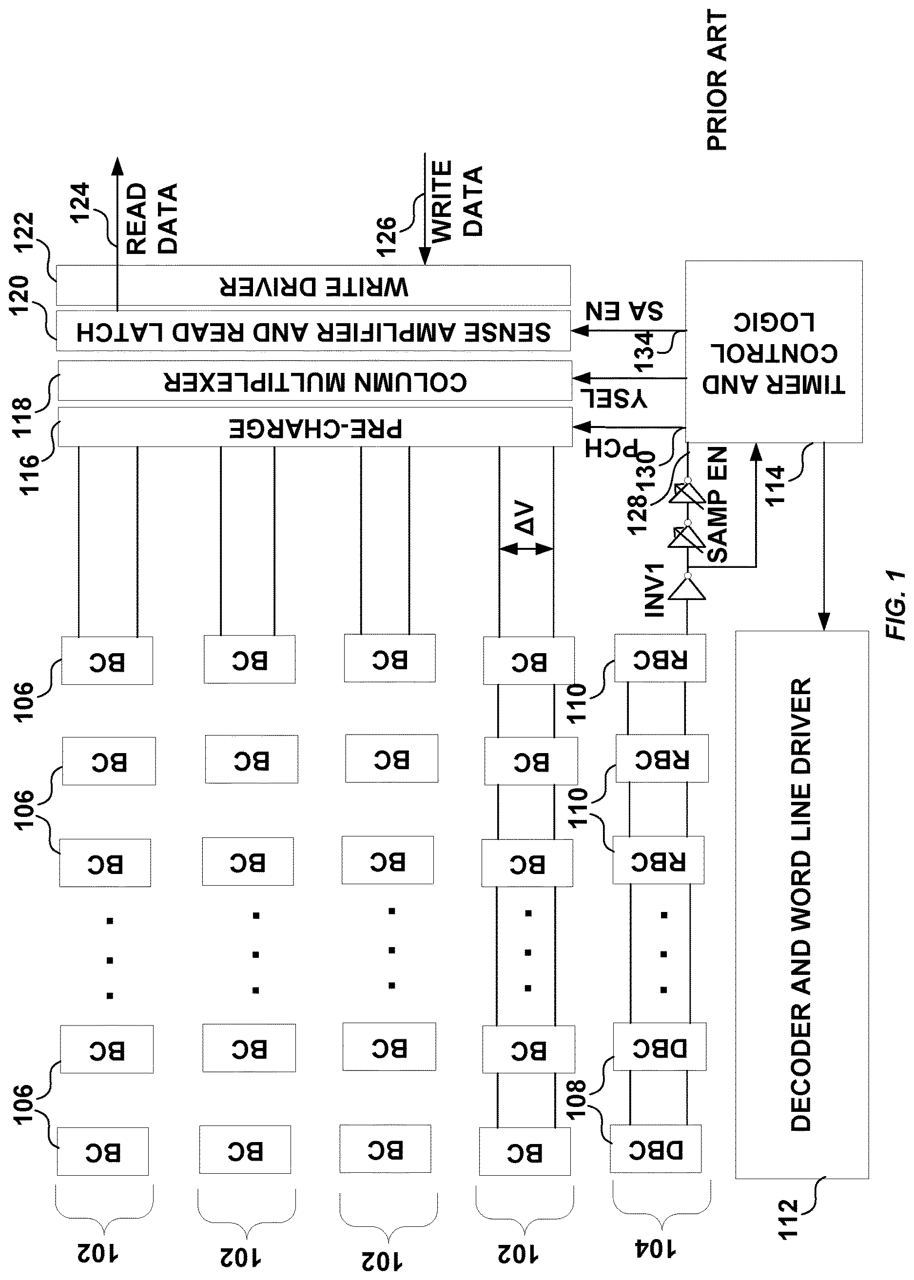 Patent US12614586 — Variation tolerant reconfigurable replica bitline circuits — Figure 1