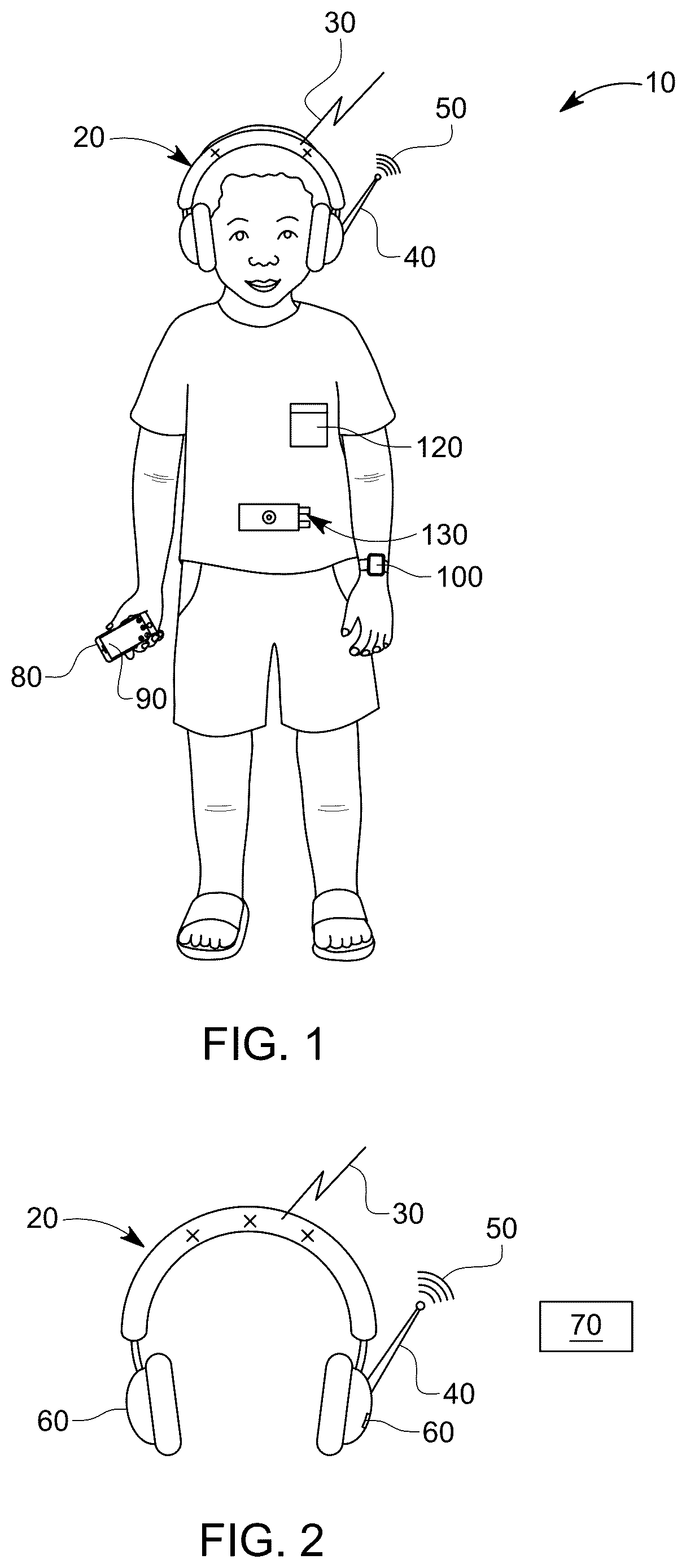 Patent US12614626 — Methods and apparatus for predicting and preventing autistic behaviors with learning and AI algorithms — Figure 1