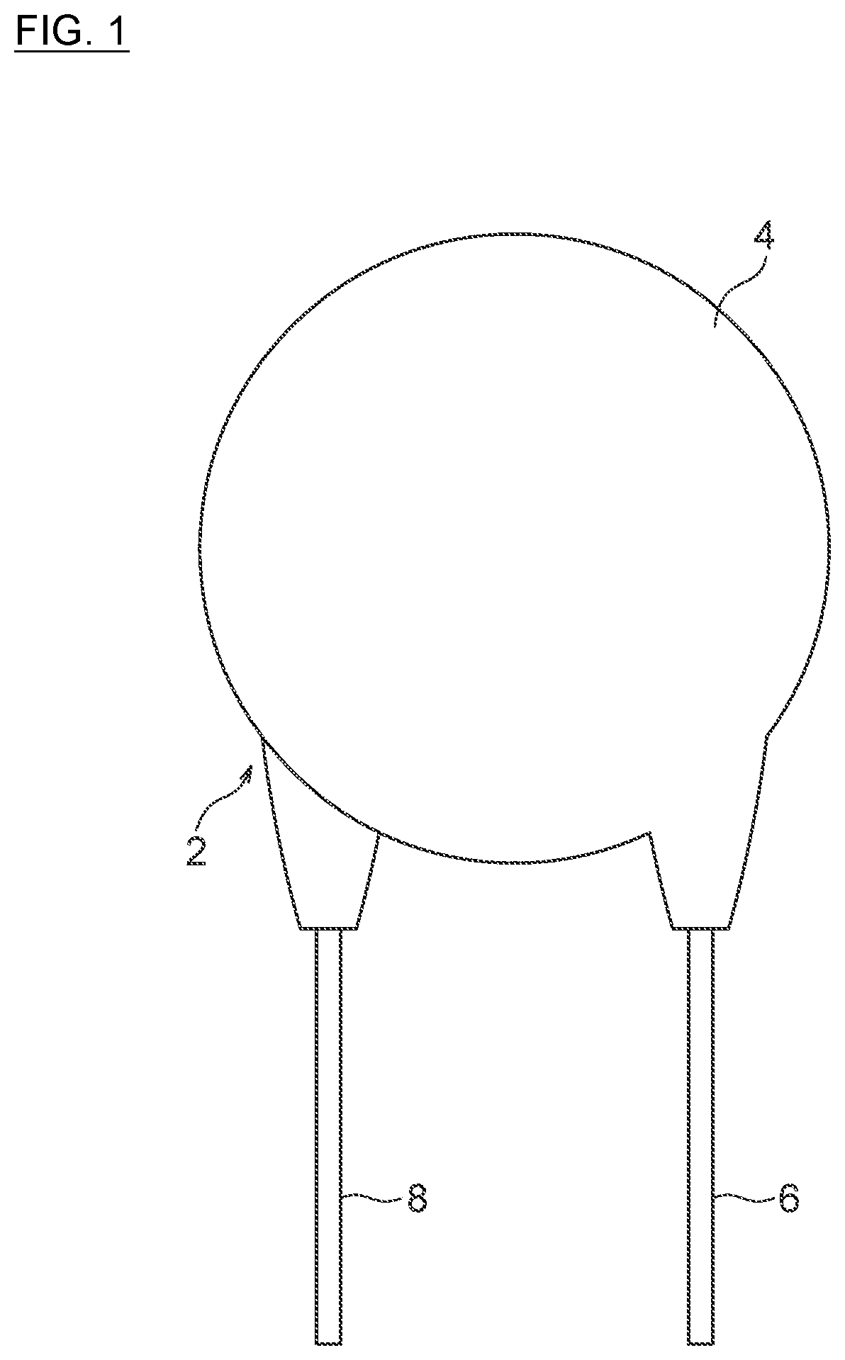 Patent US12614671 — Dielectric ceramic composition and single layer capacitor — Figure 1