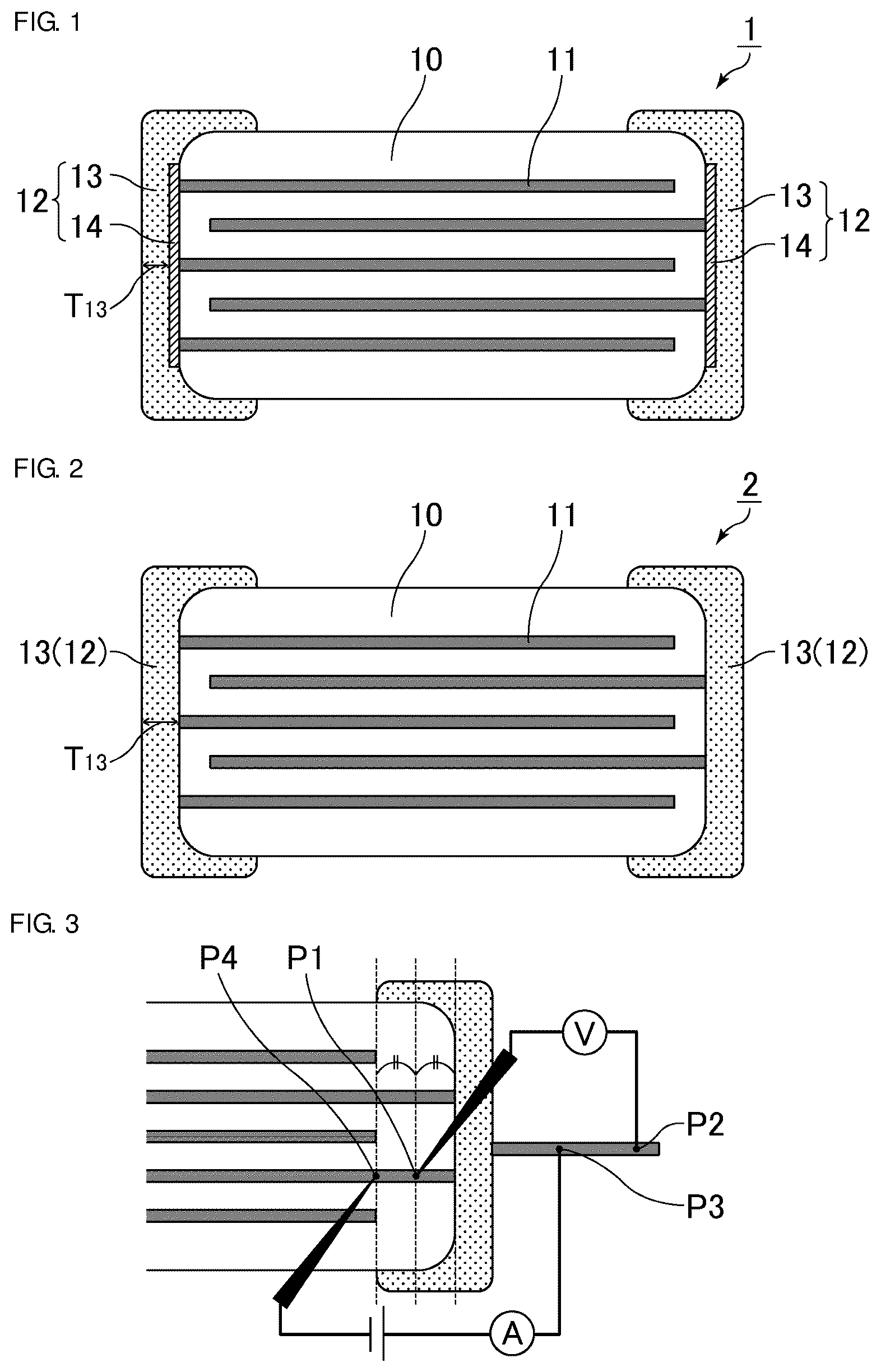 Patent US12614673 — Electronic component including outermost layer of outer electrode not electrically connected to inner electrode and method for producing mount structure — Figure 1