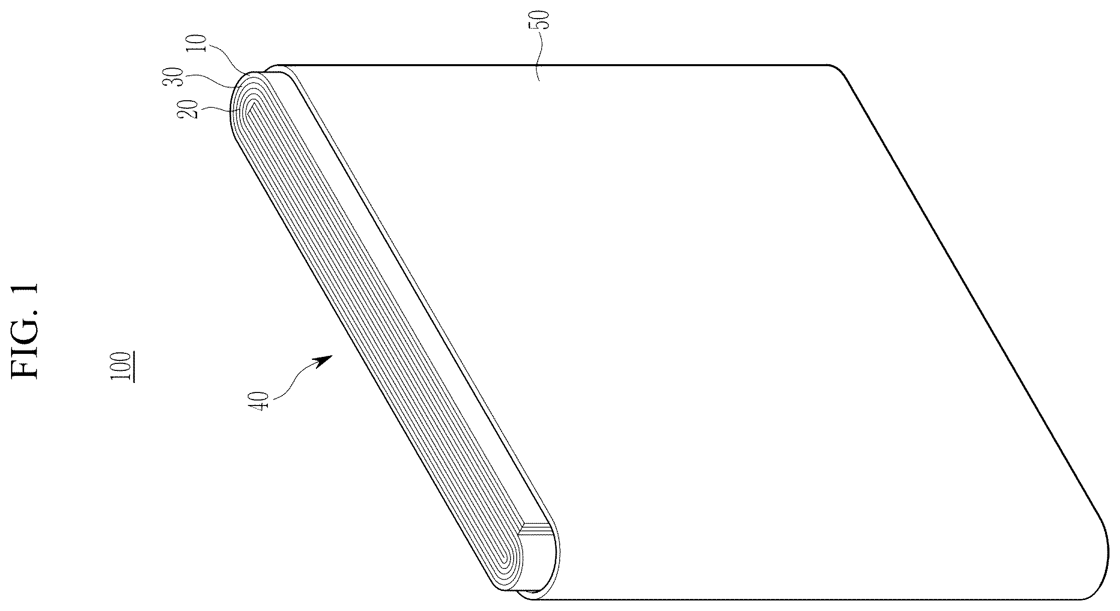Patent US12614717 — Negative electrode active materials, preparation methods thereof, and lithium rechargeable batteries — Figure 1