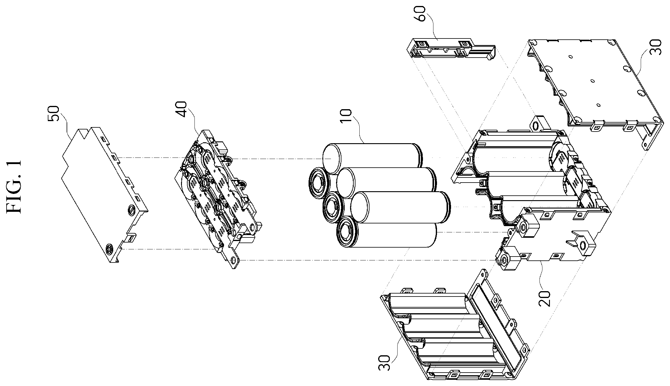 Patent US12614781 — Battery module — Figure 1