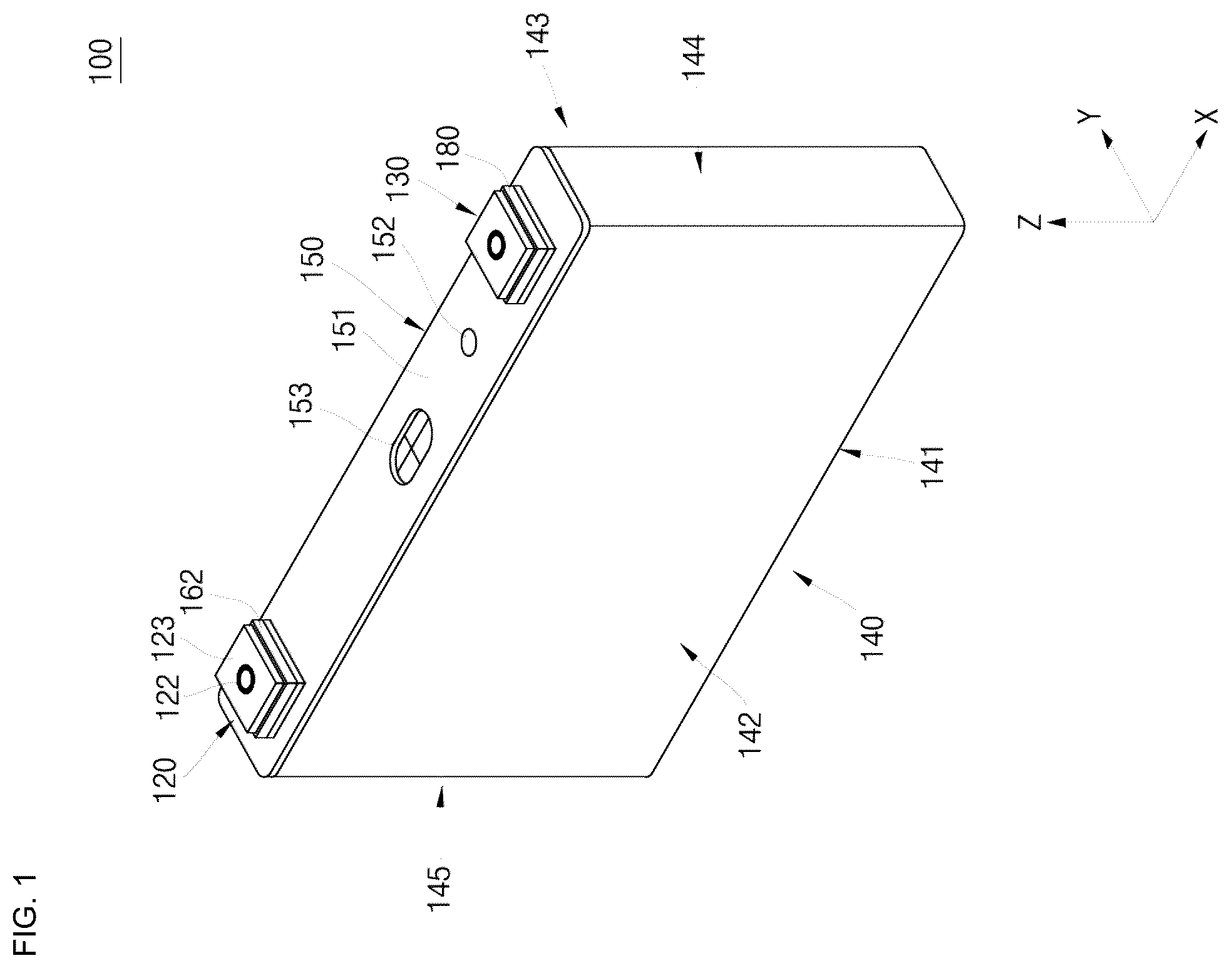 Patent US12614794 — Secondary battery and fabricating method therefor — Figure 1