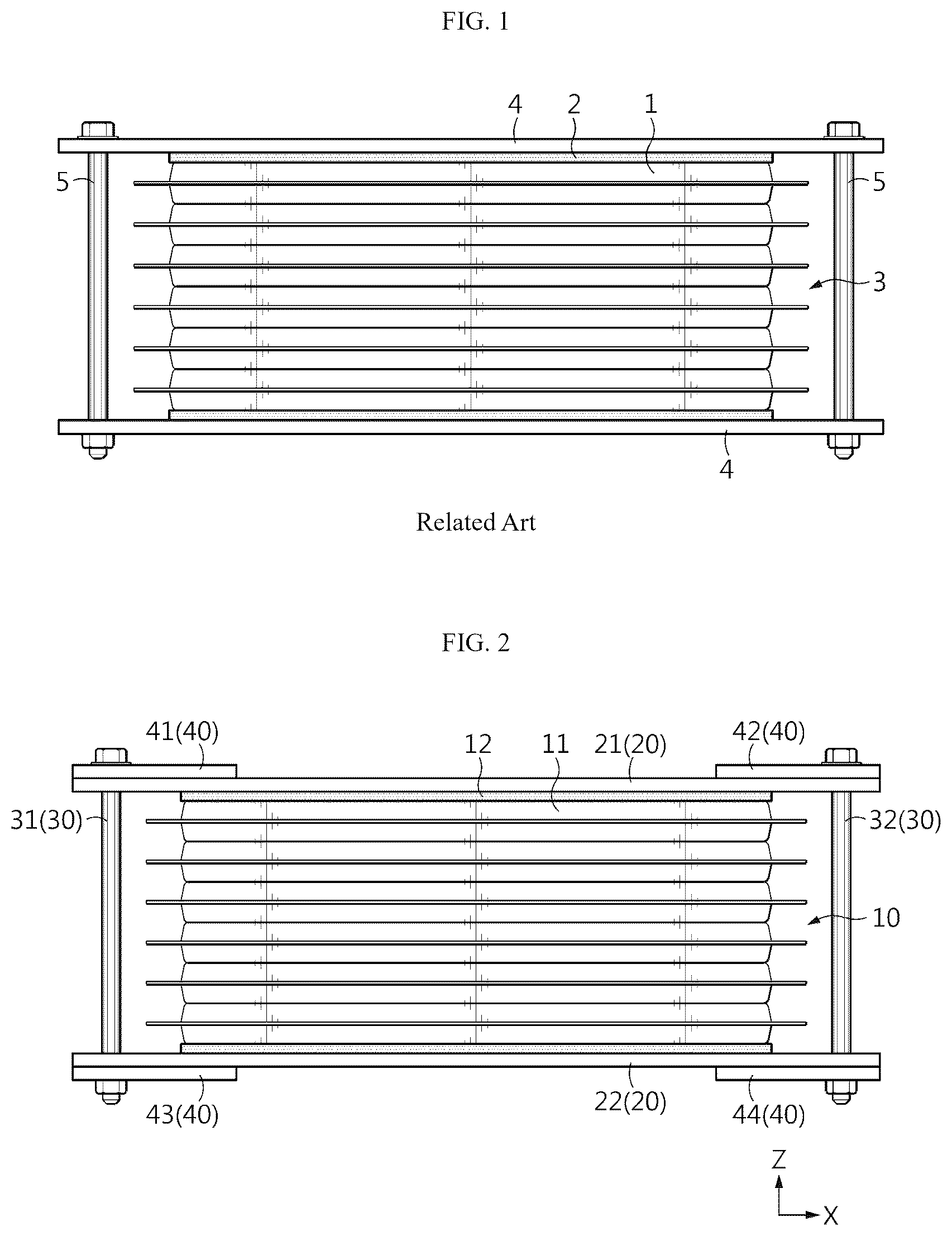 Patent US12614801 — Battery module having structure capable of absorbing swelling, and battery pack and vehicle comprising same — Figure 1