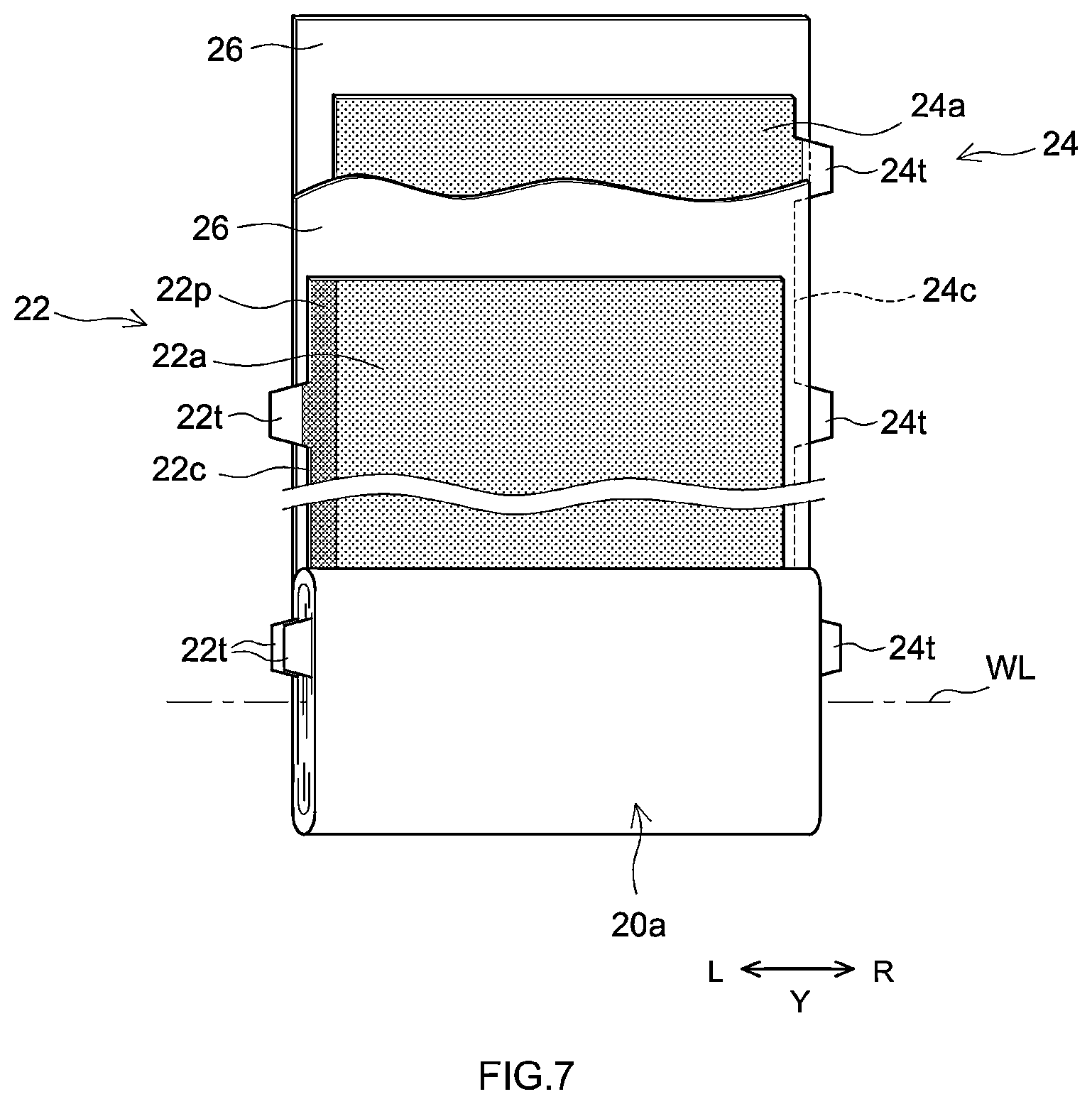 Patent US12614811 Figure 6 – Secondary battery