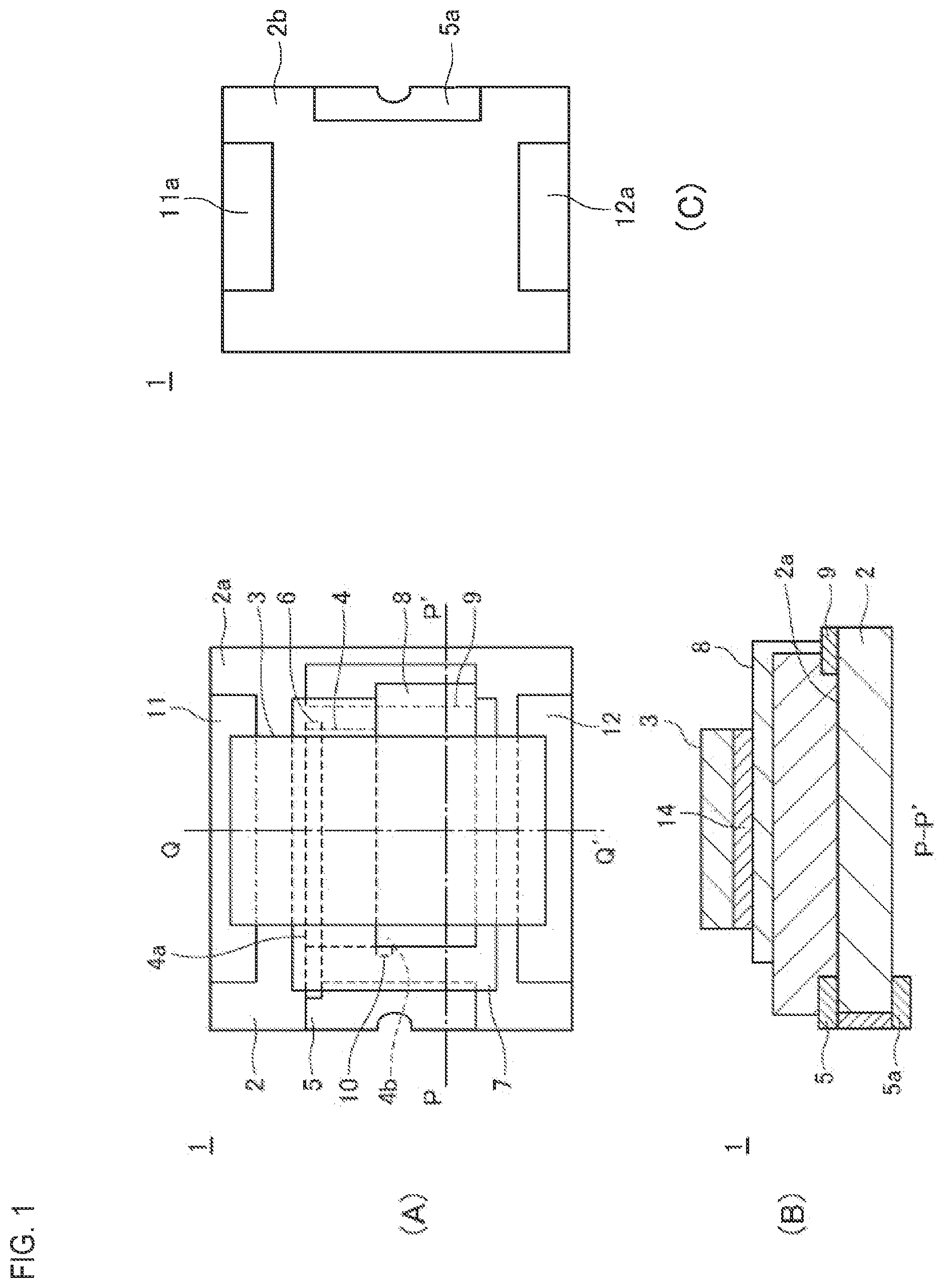 Patent US12614823 Figure 1 – Protection element and battery pack