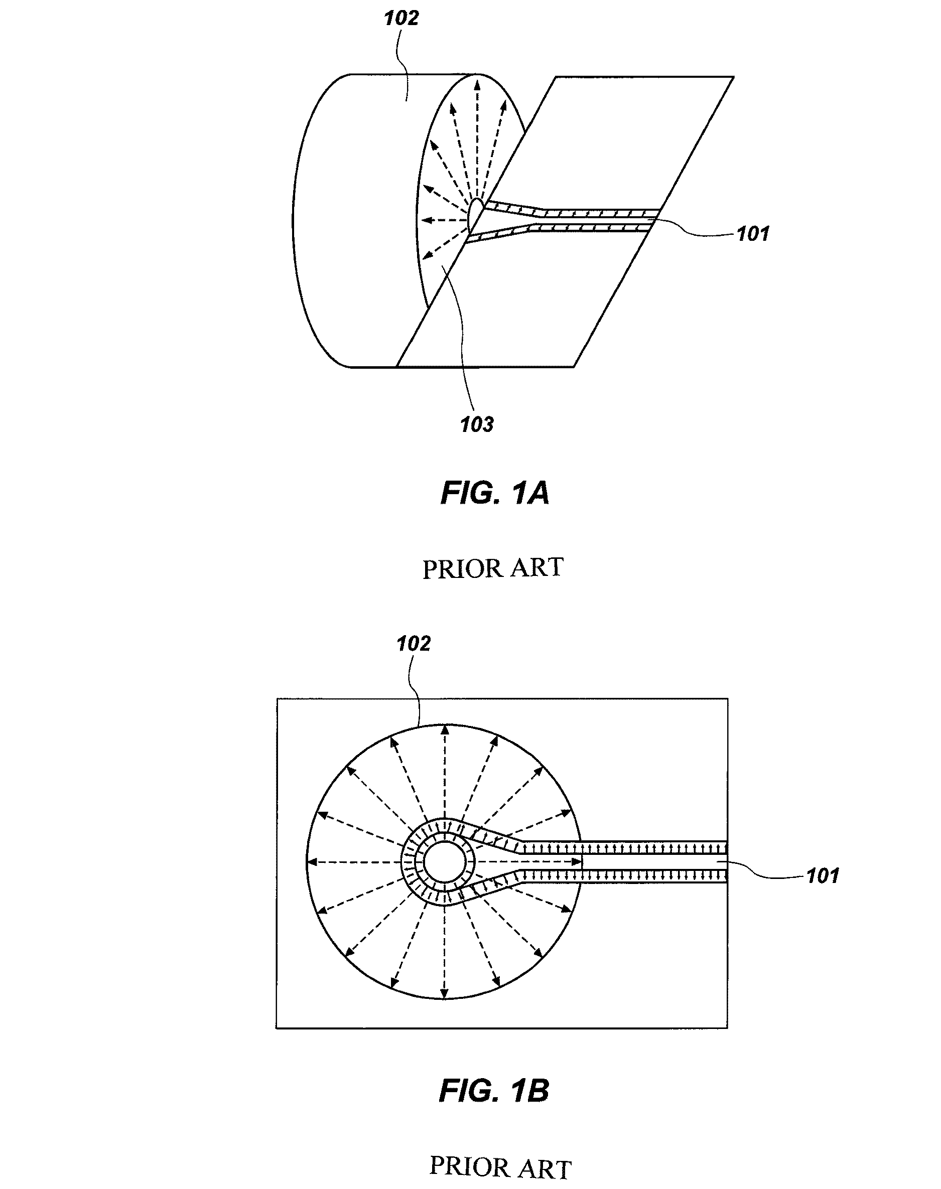 Patent US12614829 — Wide band end launcher for coaxial line to co-planar waveguide — Figure 1