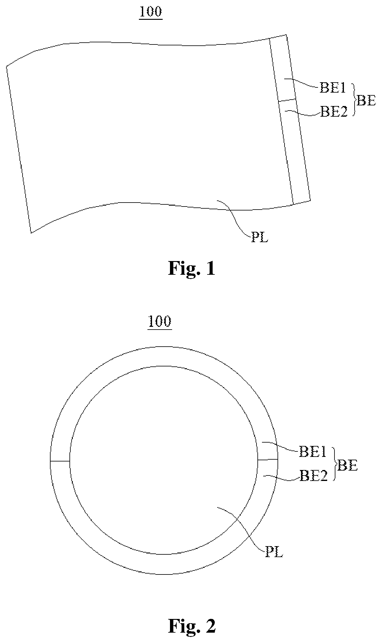Patent US12614836 — Display panel and display apparatus — Figure 1