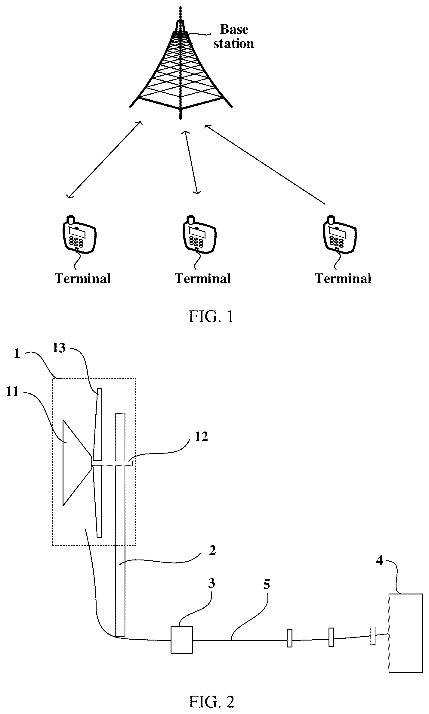 Patent US12614837 Figure 1 – Communication apparatus and base station antenna feeder system