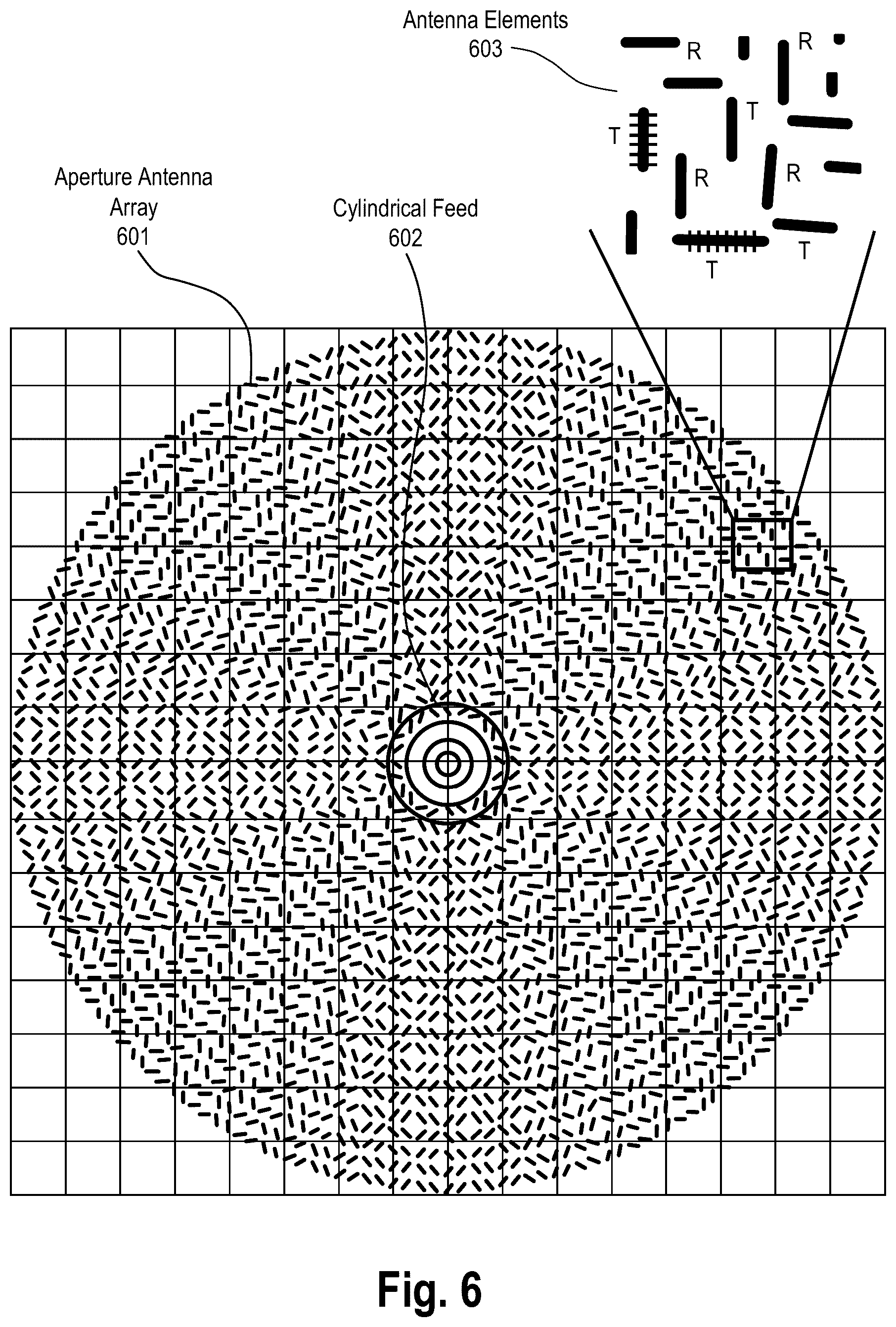 Patent US12614856 Figure 9 – Electrical addressing for a metamaterial radio-frequency (RF) antenna
