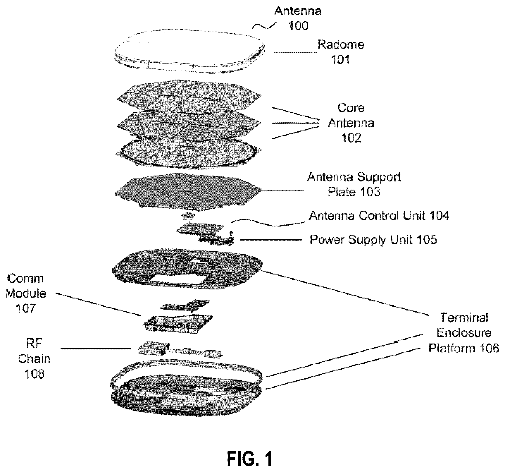 Patent US12614864 — Active metasurface architectures — Figure 1