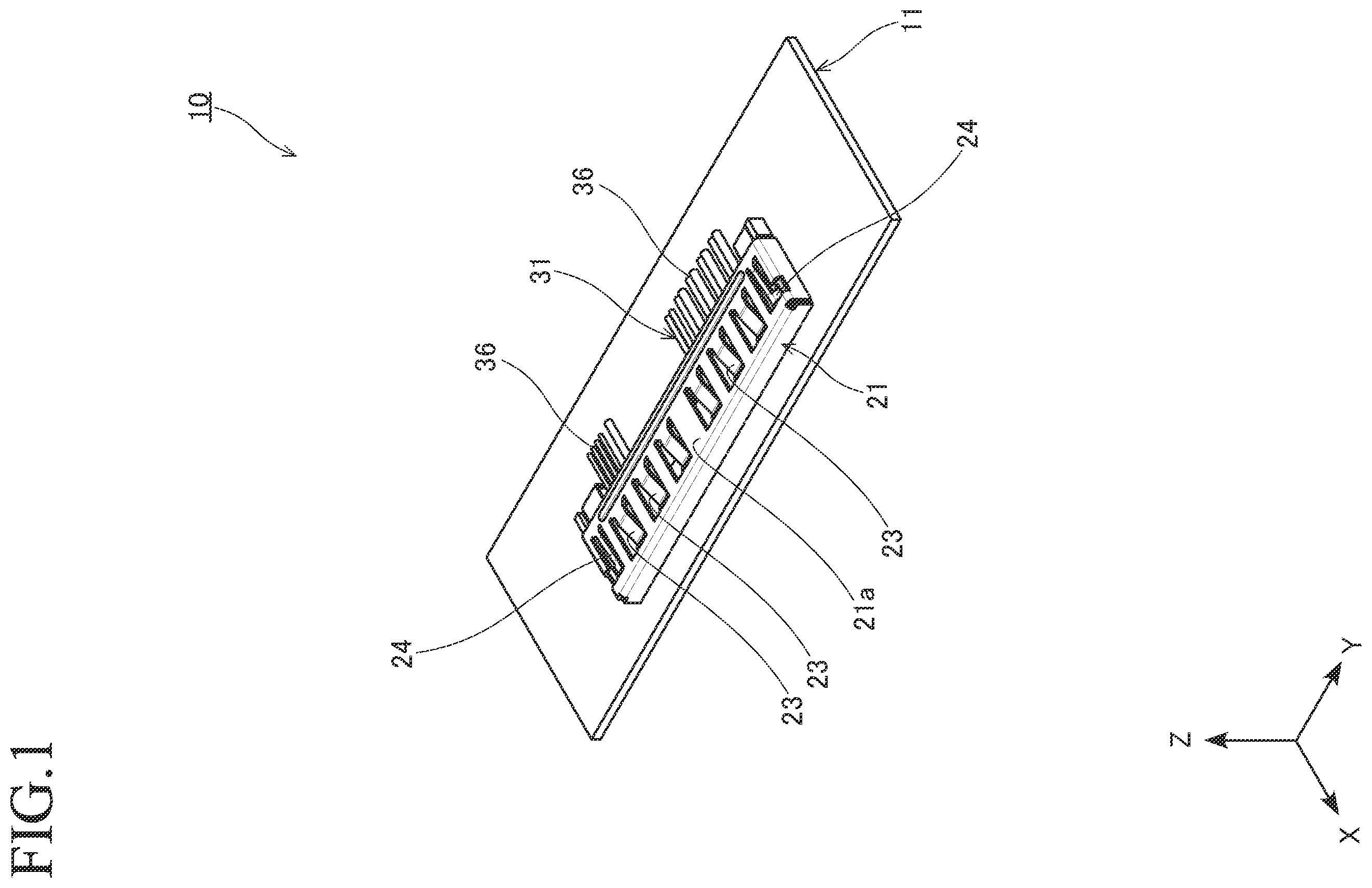 Patent US12614866 — Connector with substrate — Figure 1