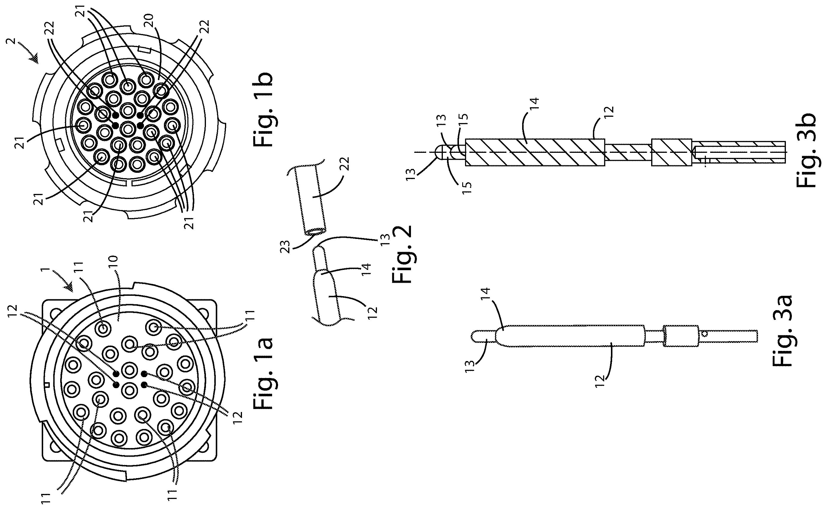 Patent US12614869 — Insert for a multi-channel connector, multi-channel connector and multi-channel male and female connector kit — Figure 1