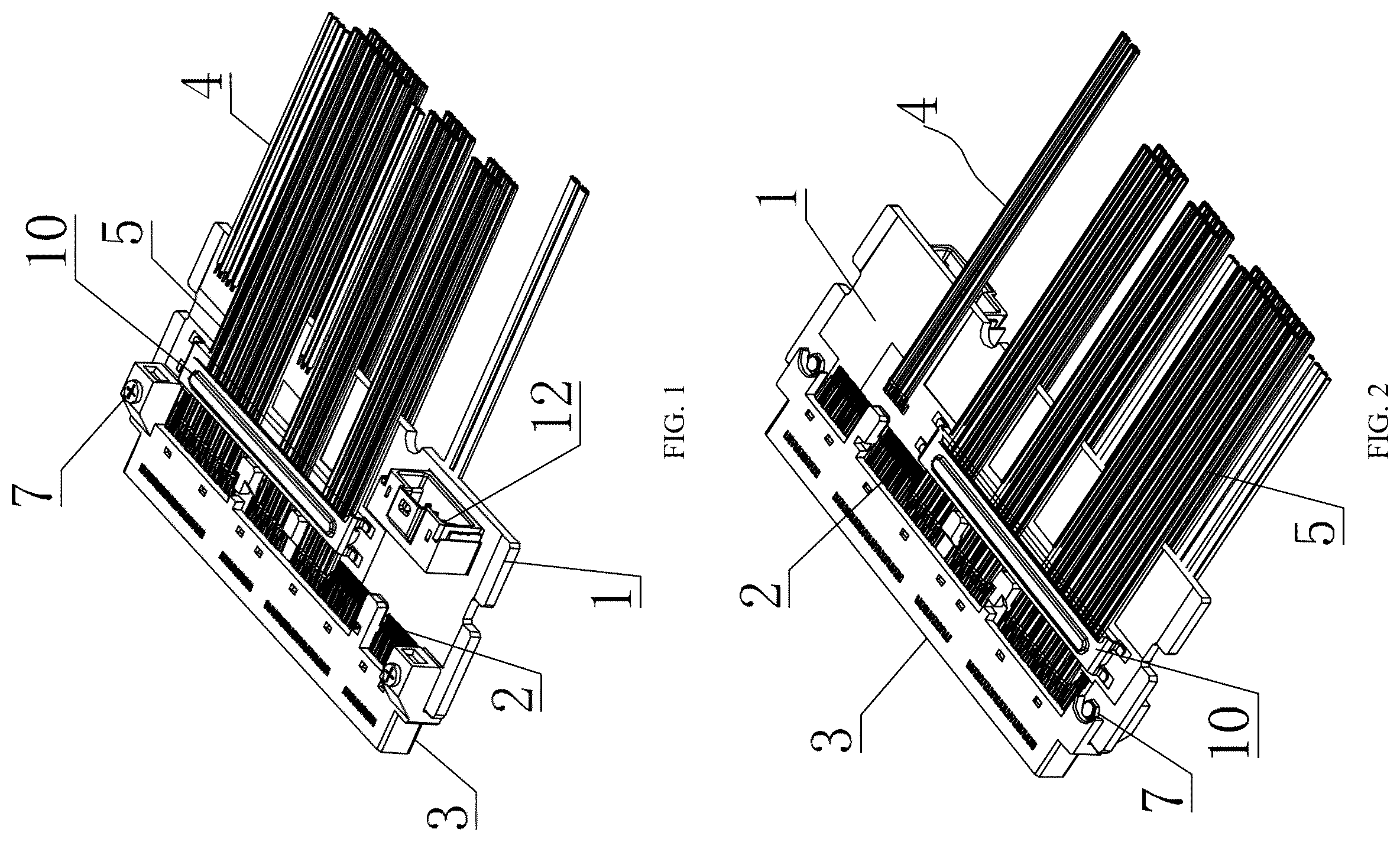 Patent US12614877 — Cable connector assembly with cable arrangement — Figure 1