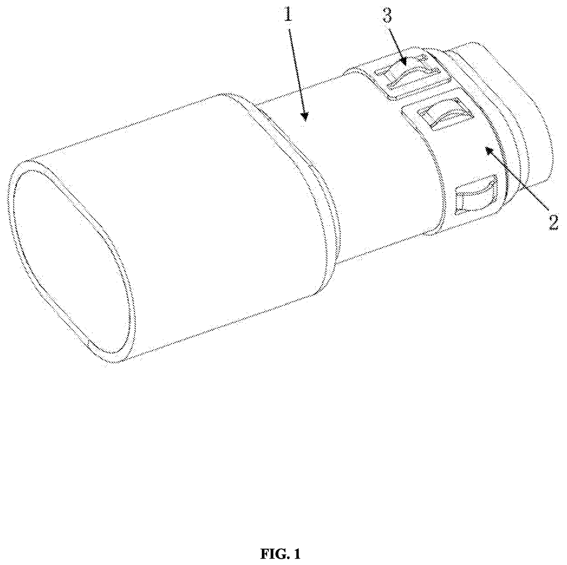 Patent US12614878 — Ring-shaped shrapnel structure of H-MTD male connector — Figure 1