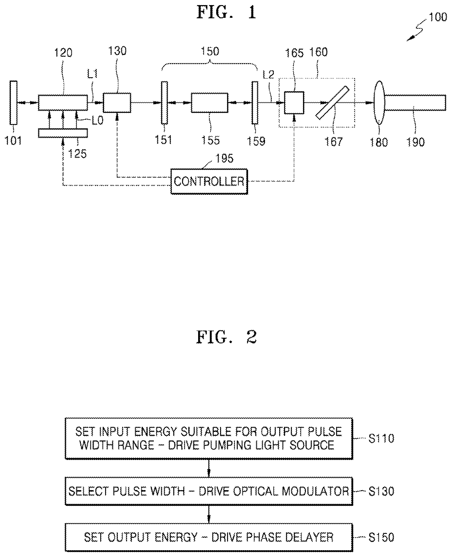 Patent US12614888 — Laser apparatus — Figure 1
