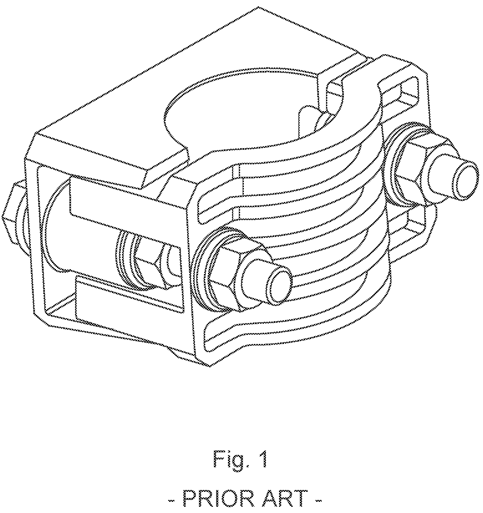 Patent US12614895 — Low voltage; medium voltage; or high voltage cable fixation system — Figure 1
