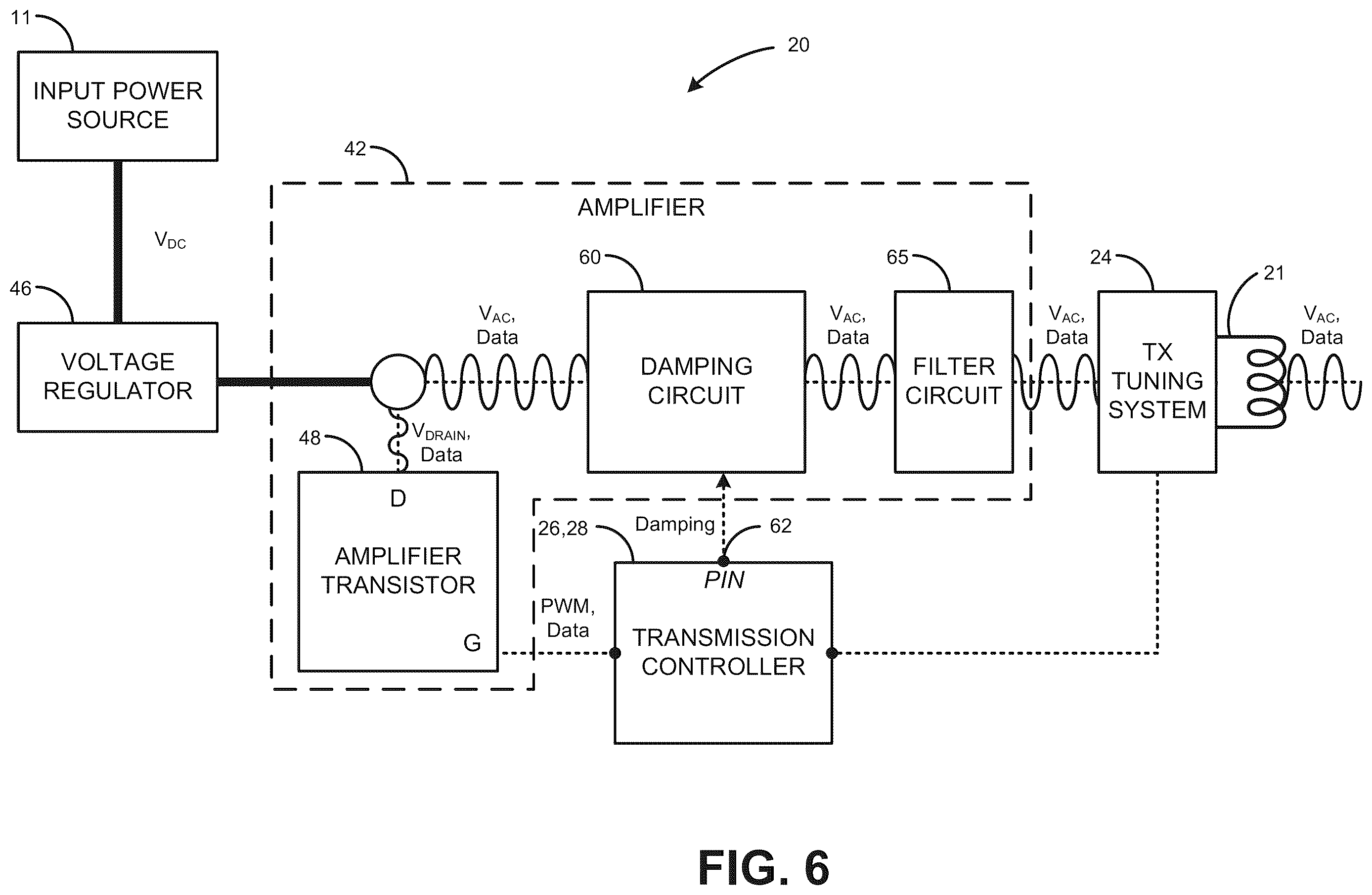 Patent US12614928 Figure 6 – Wireless charging in eyewear with enhanced positional freedom