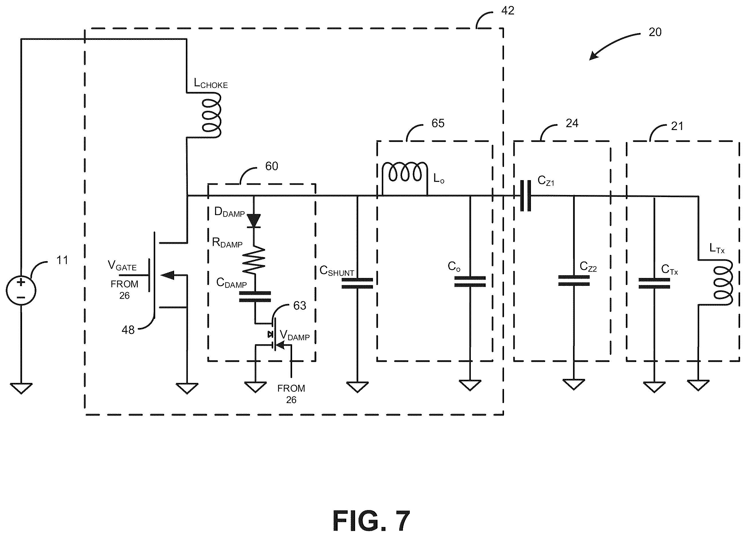 Patent US12614928 Figure 7 – Wireless charging in eyewear with enhanced positional freedom