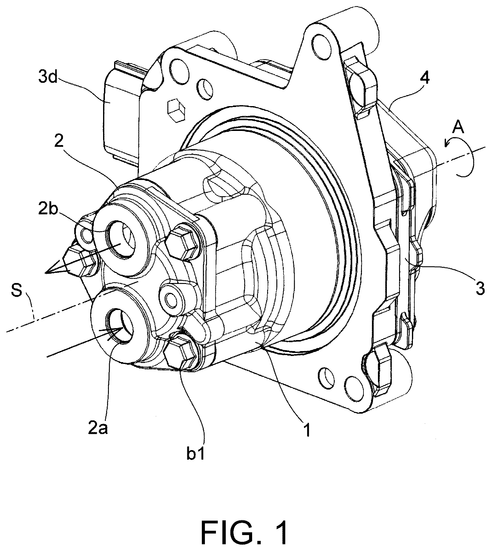 Patent US12614939 Figure 1 – Permanent magnet embedded motor and pump device