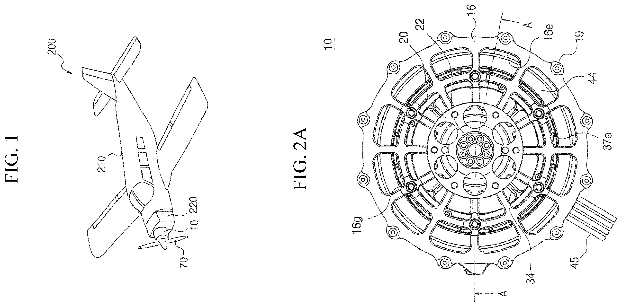 Patent US12614948 — Stator, and propeller driving apparatus and aircraft using the same — Figure 1