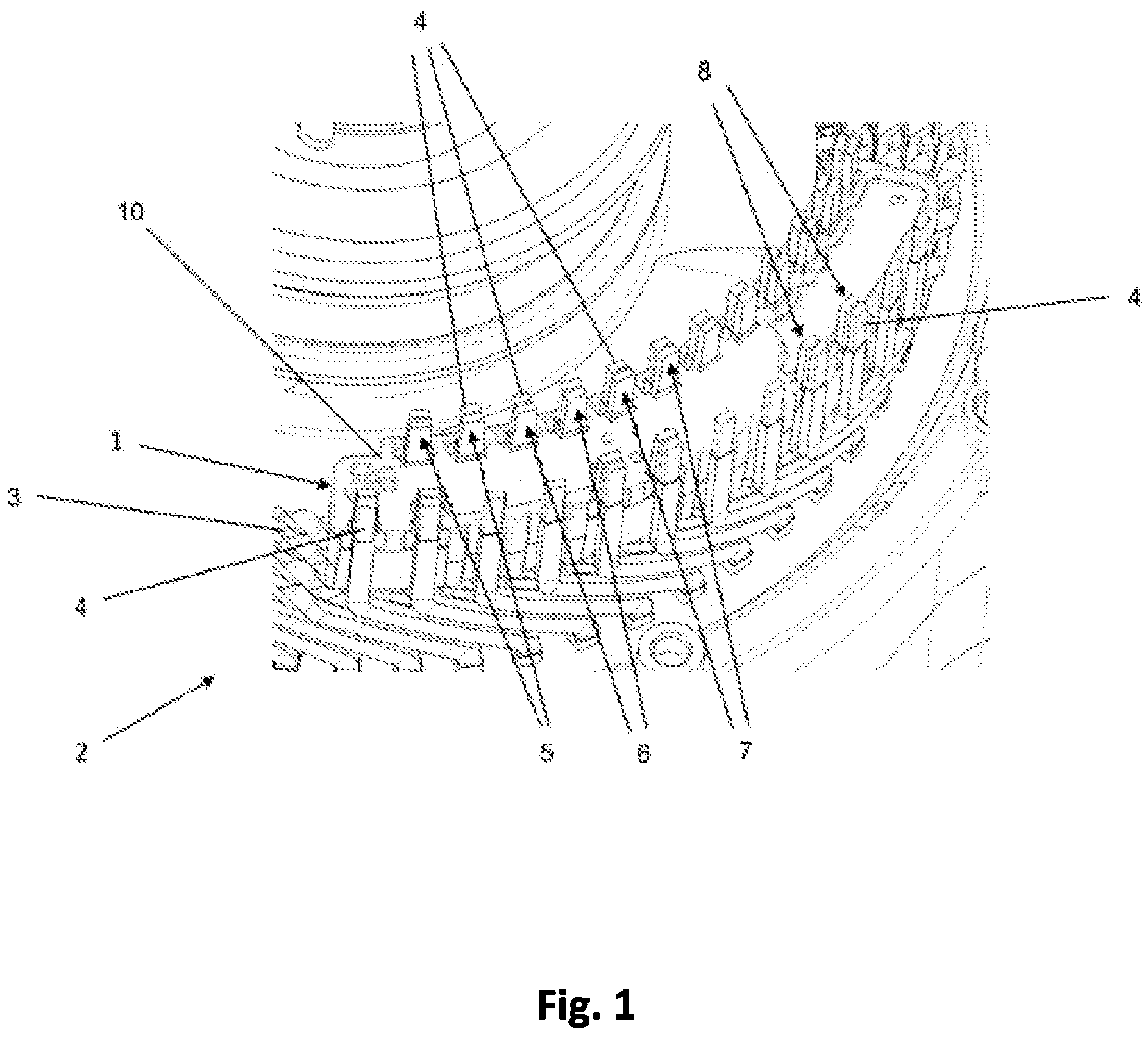 Patent US12614949 Figure 1 – High-voltage terminal