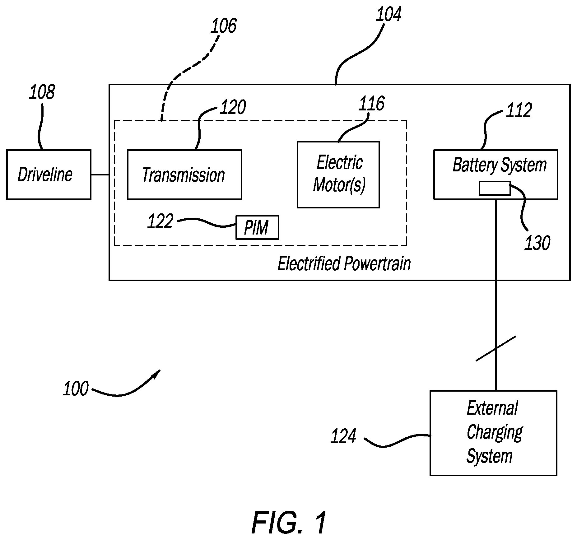 Patent US12614950 — Electrical drive module having mechanically coupled ring gear and clutch basket — Figure 1