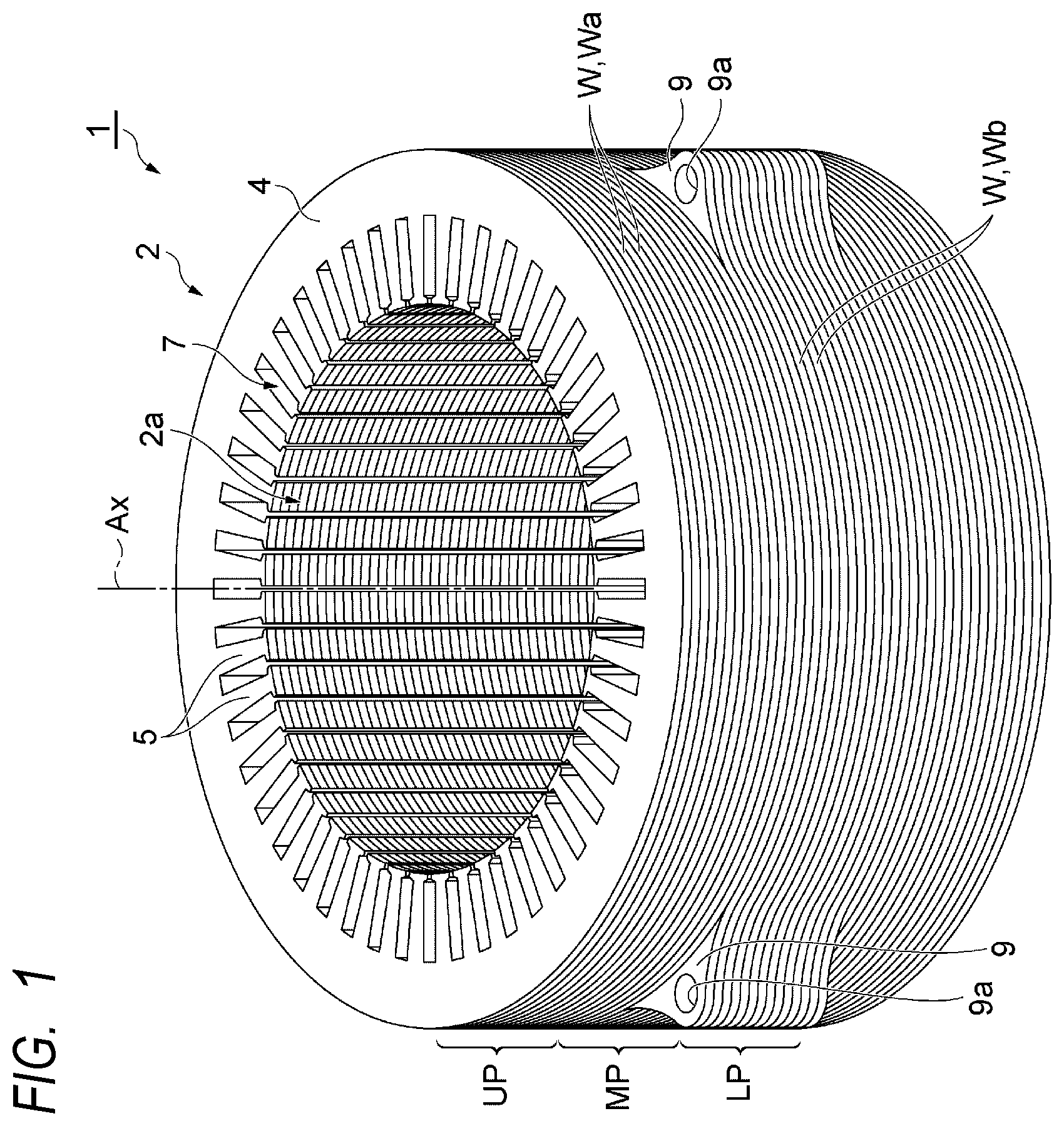 Patent US12614956 — Manufacturing method for laminated iron core and laminated iron core — Figure 1