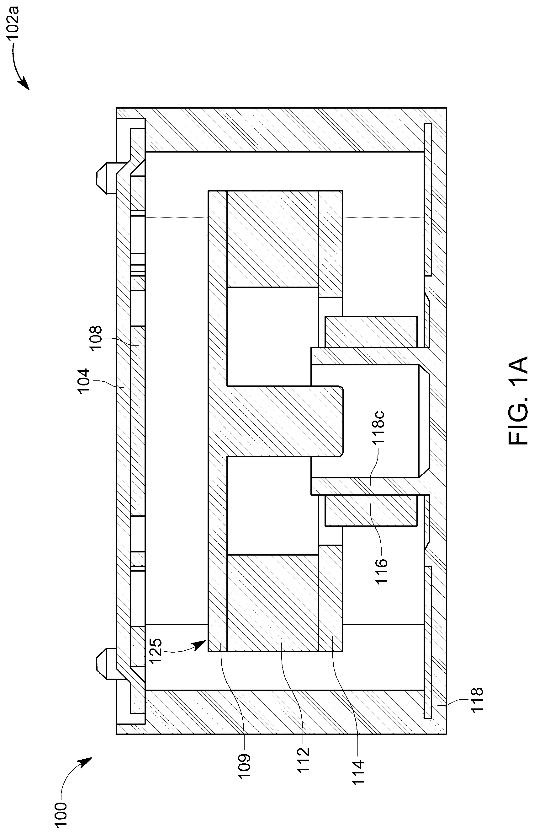 Patent US12614960 — Surface mount haptic actuator — Figure 1