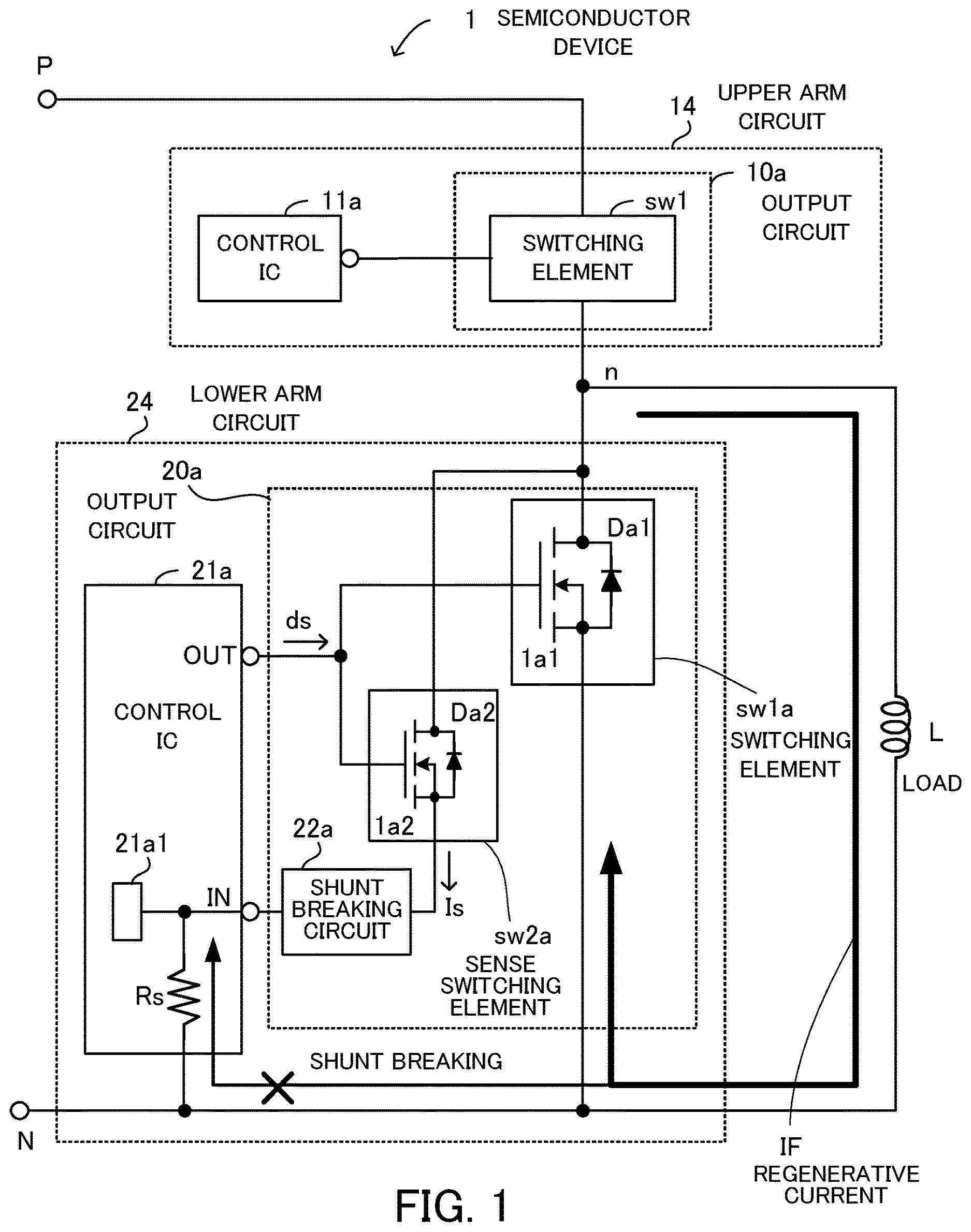 Patent US12614966 — Semiconductor device — Figure 1