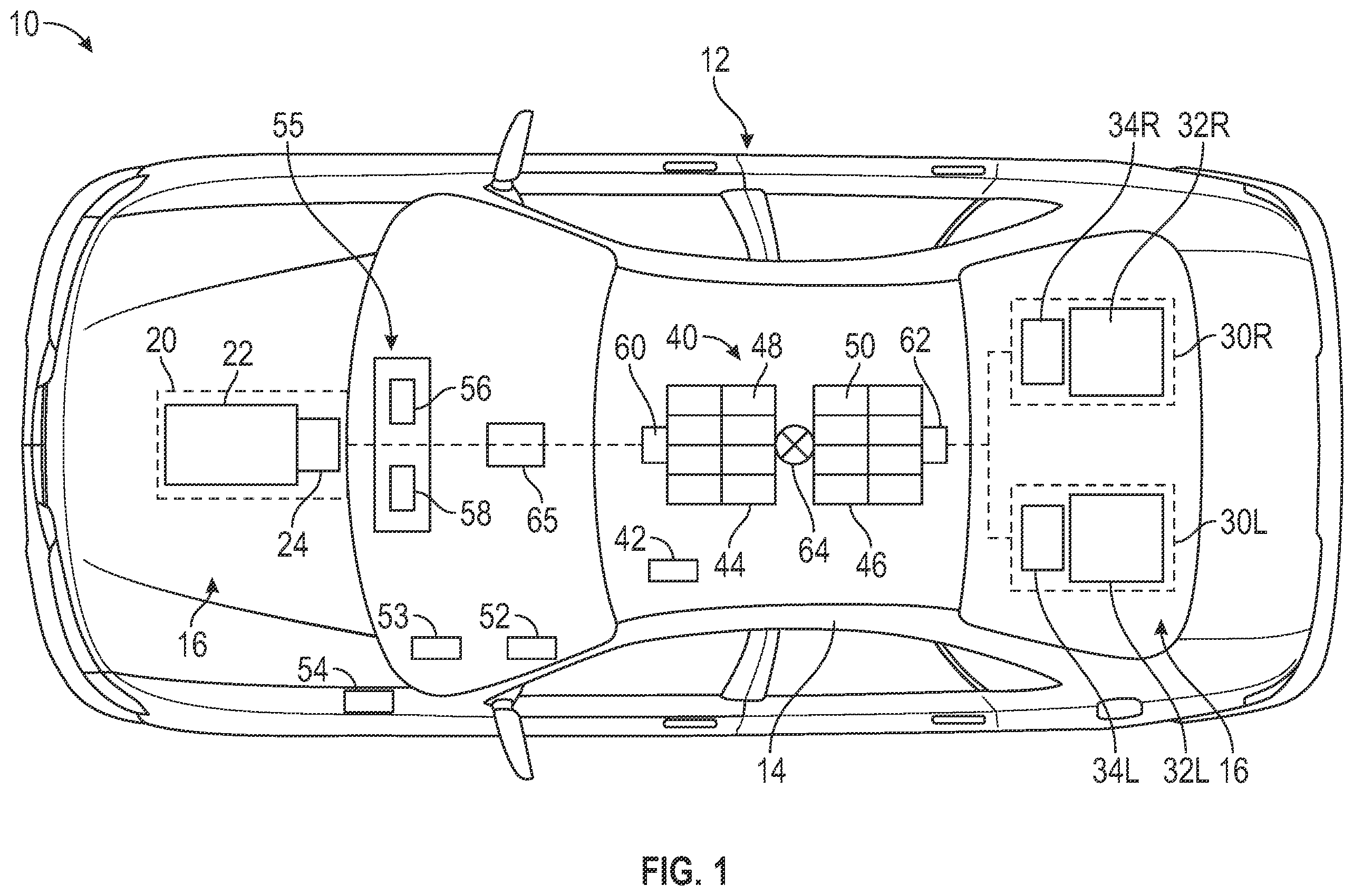 Patent US12614968 — Power stage and power module design to minimize parasitic inductance for multilevel inverter and converter — Figure 1