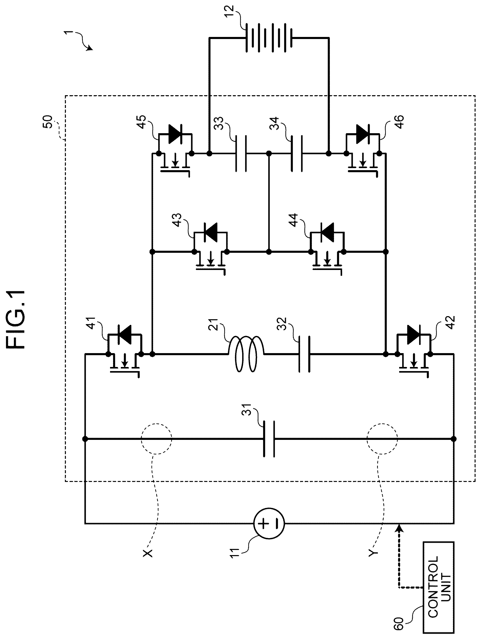 Patent US12614980 — Charge pump circuit — Figure 1