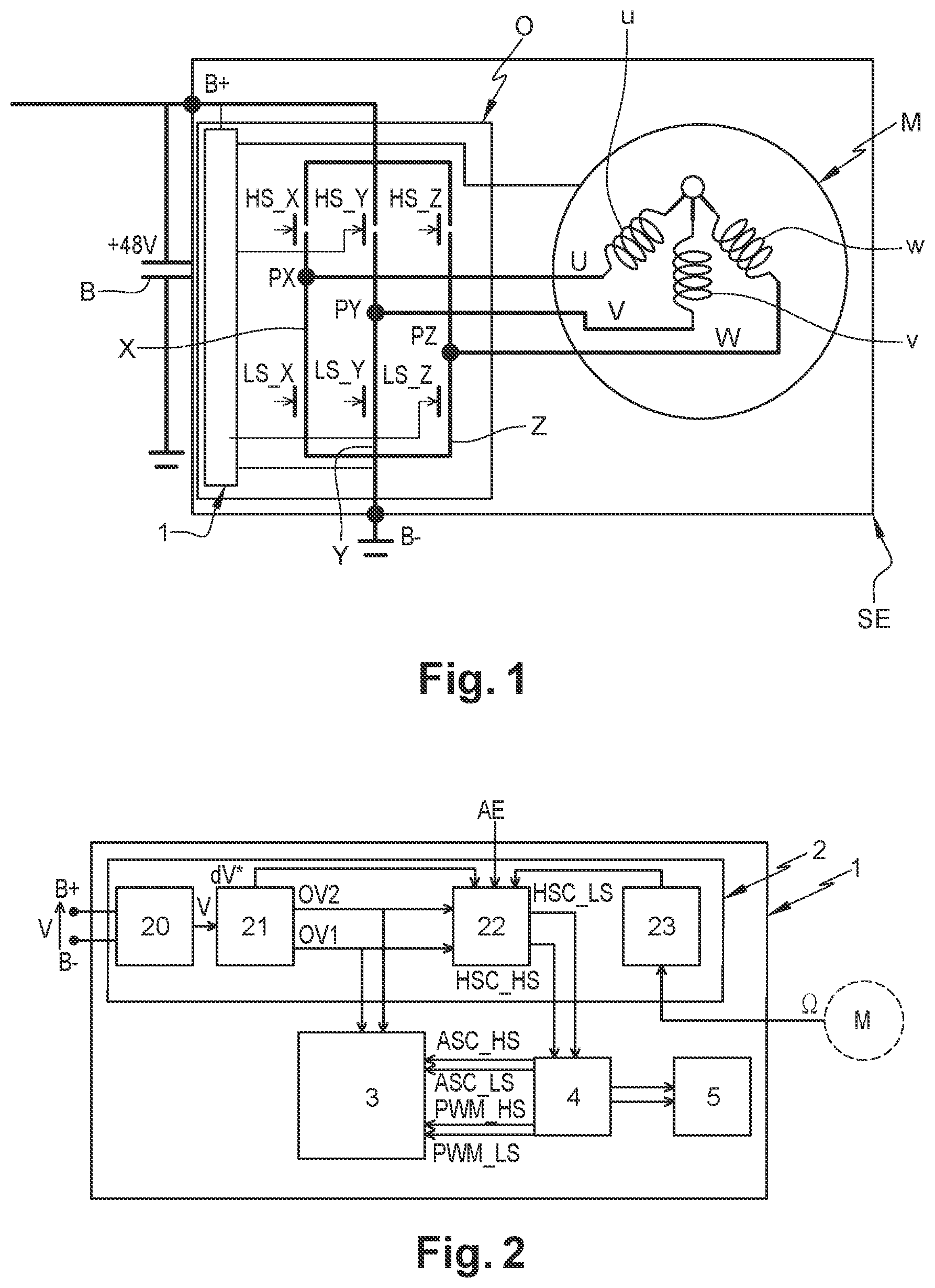 Patent US12614994 Figure 1 – System for controlling a voltage converter