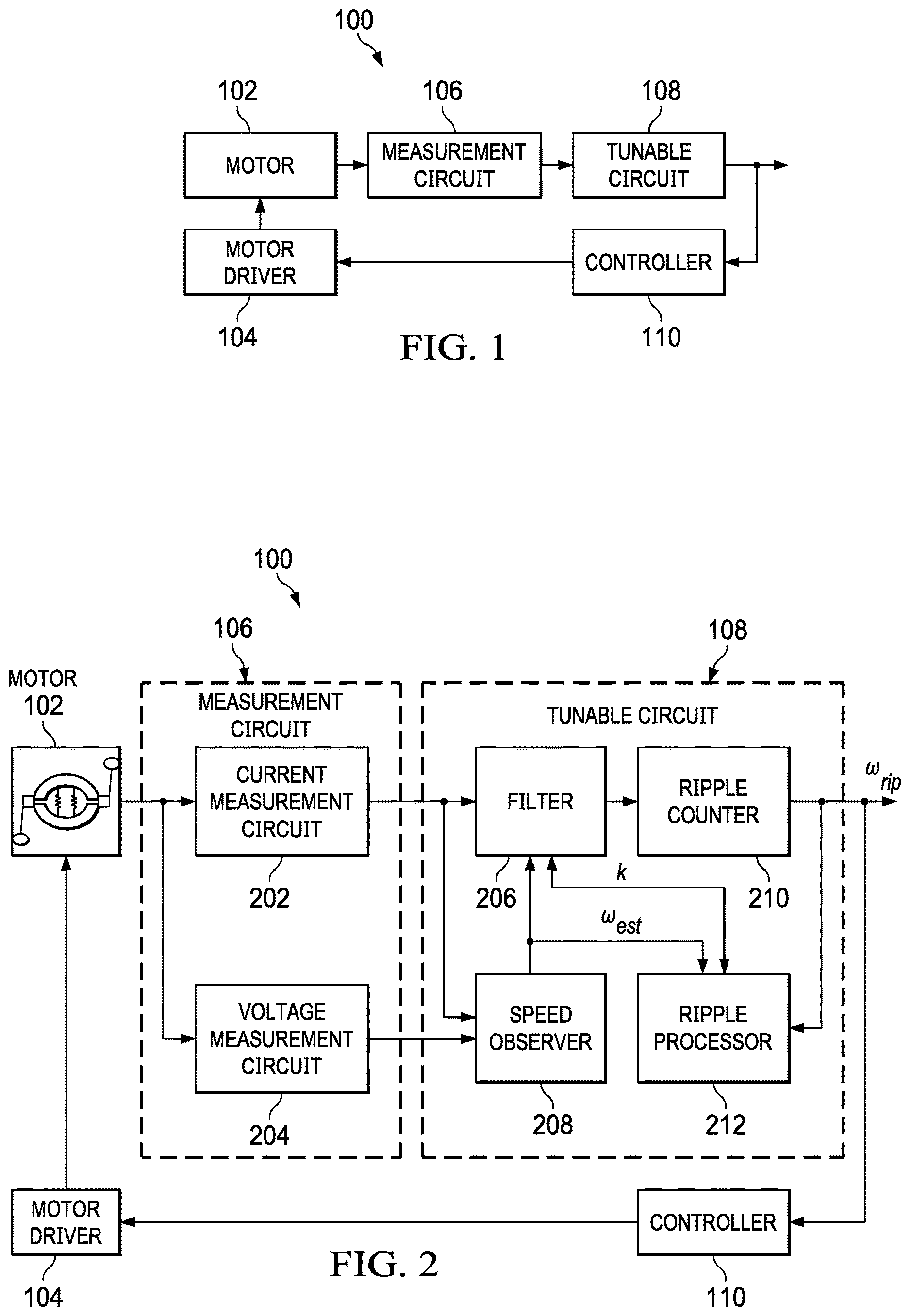 Patent US12614996 Figure 1 – Tunable circuit for rotary position detection